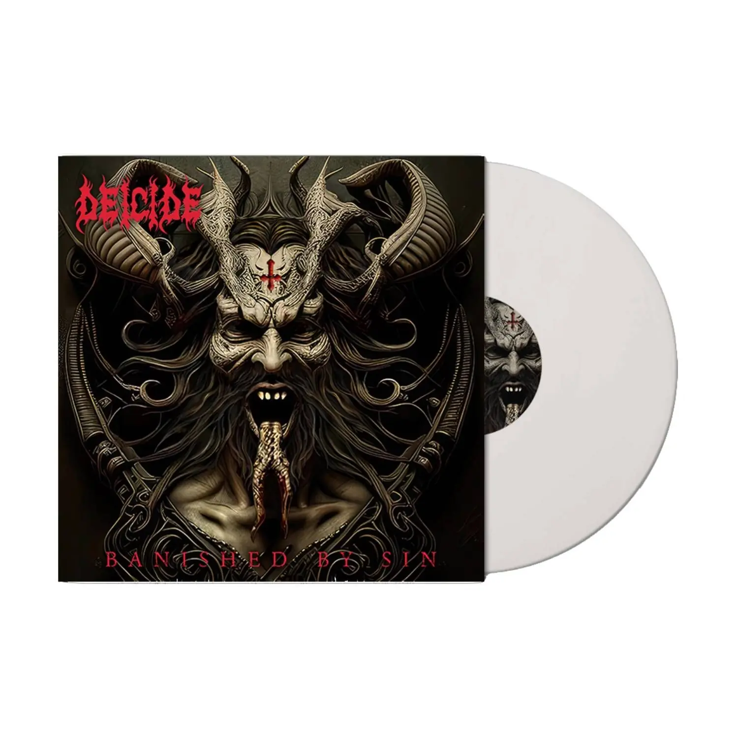 DEICIDE - Banished By Sin · CRYSTAL CLEAR LP (Death Metal Vinyl)