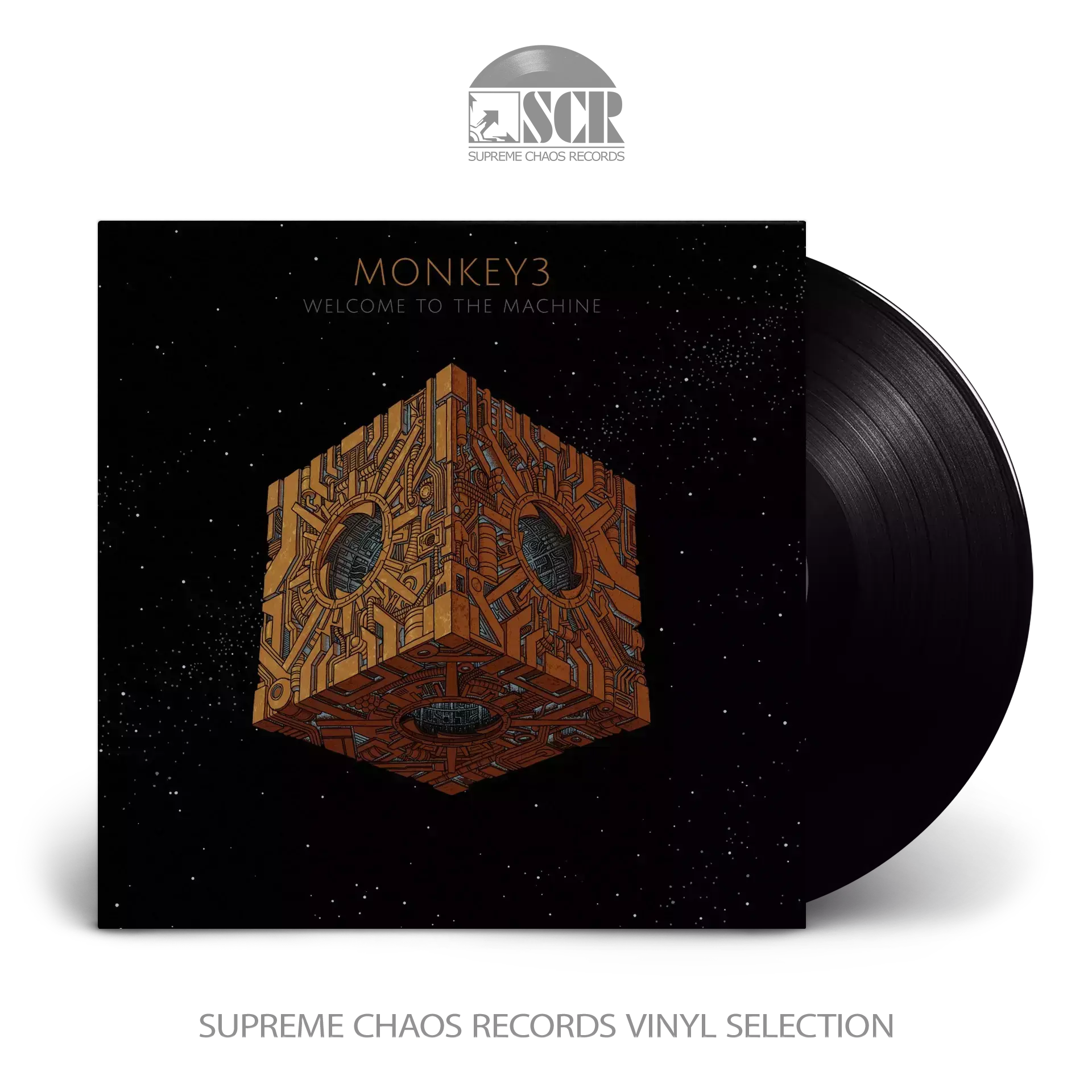 MONKEY3 - Welcome To The Machine · BLACK LP (Stoner Rock Vinyl)