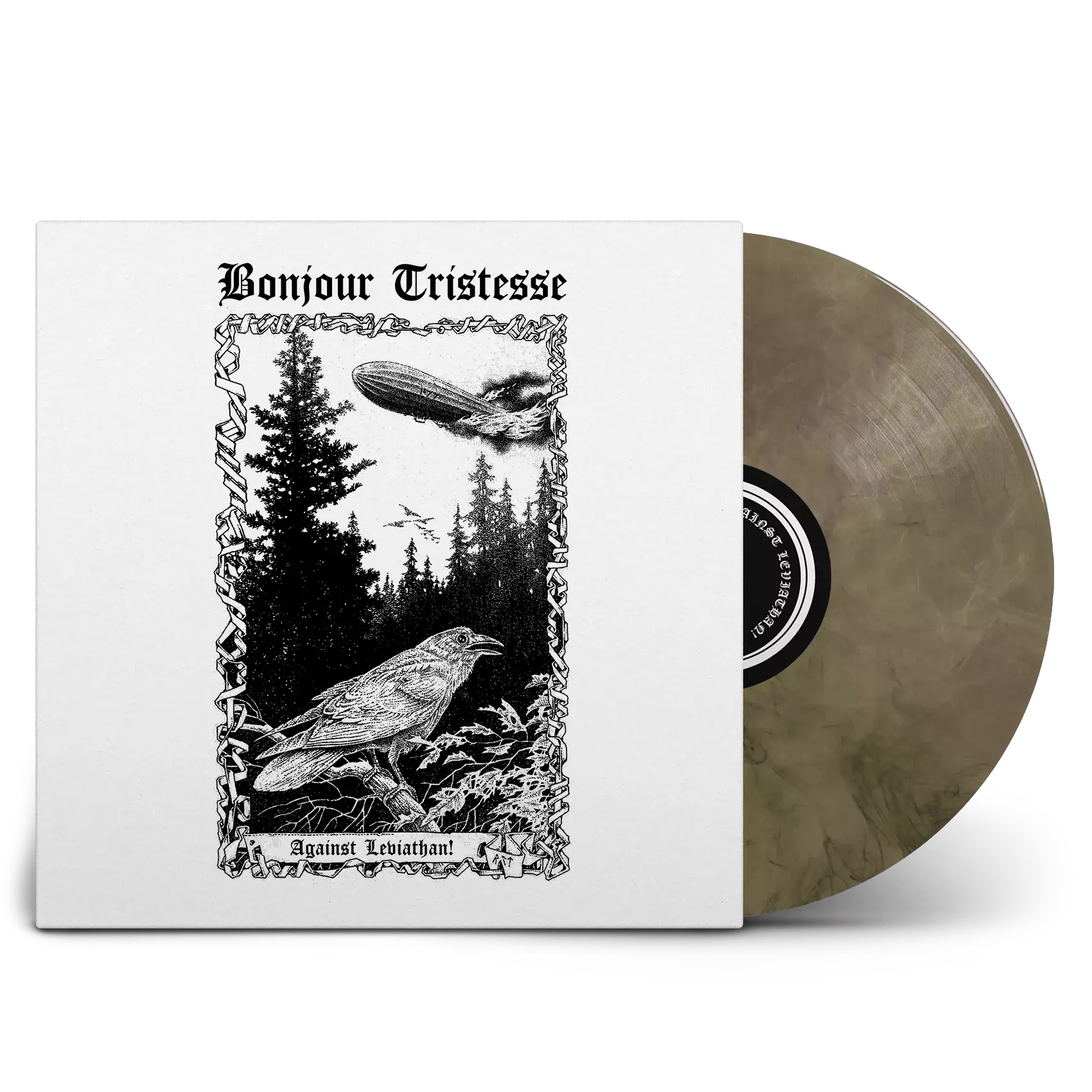 BONJOUR TRISTESSE · Against Leviathan | ECO RECYCLED VINYL LP BONJOUR TRISTESSE · Against Leviathan | ECO RECYCLED VINYL LP (Black Metal Vinyl)
