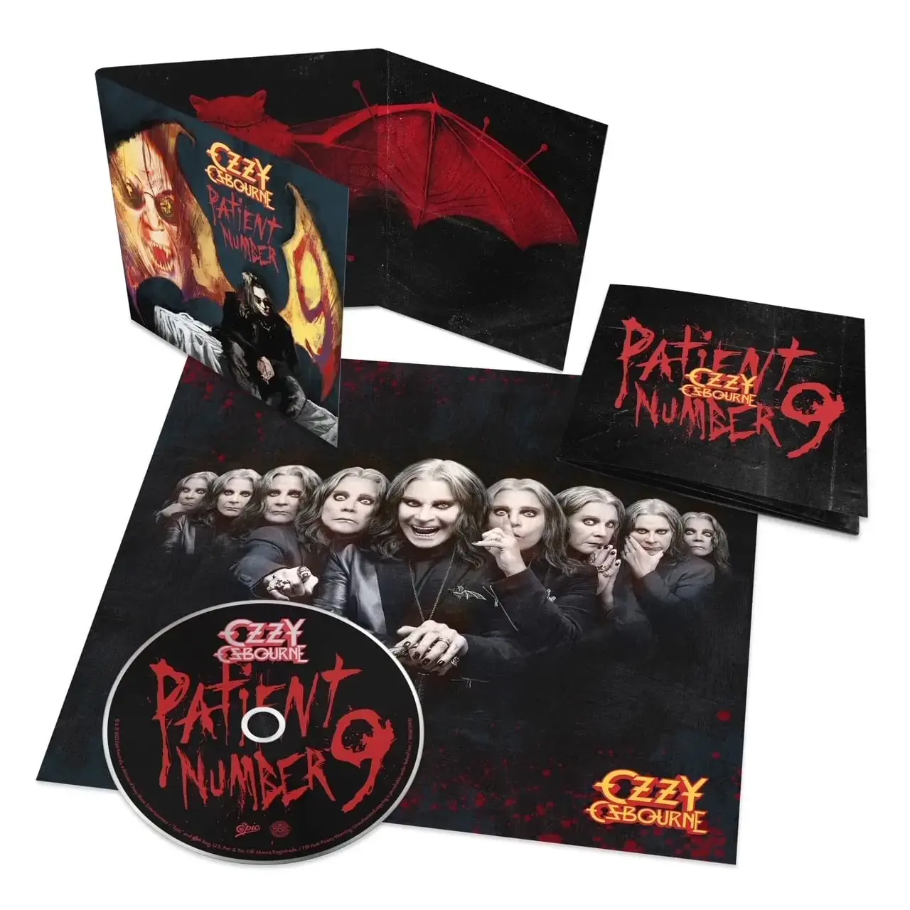 OZZY OSBOURNE - Patient Number 9 · SOFTPAK CD (Heavy Metal/Hard Rock/Classic Rock CDs)