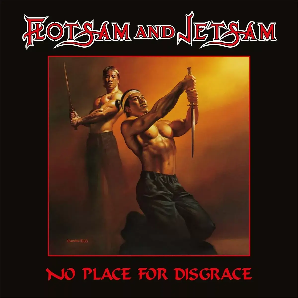 FLOTSAM AND JETSAM - No Place For Disgrace · BLACK LP 1