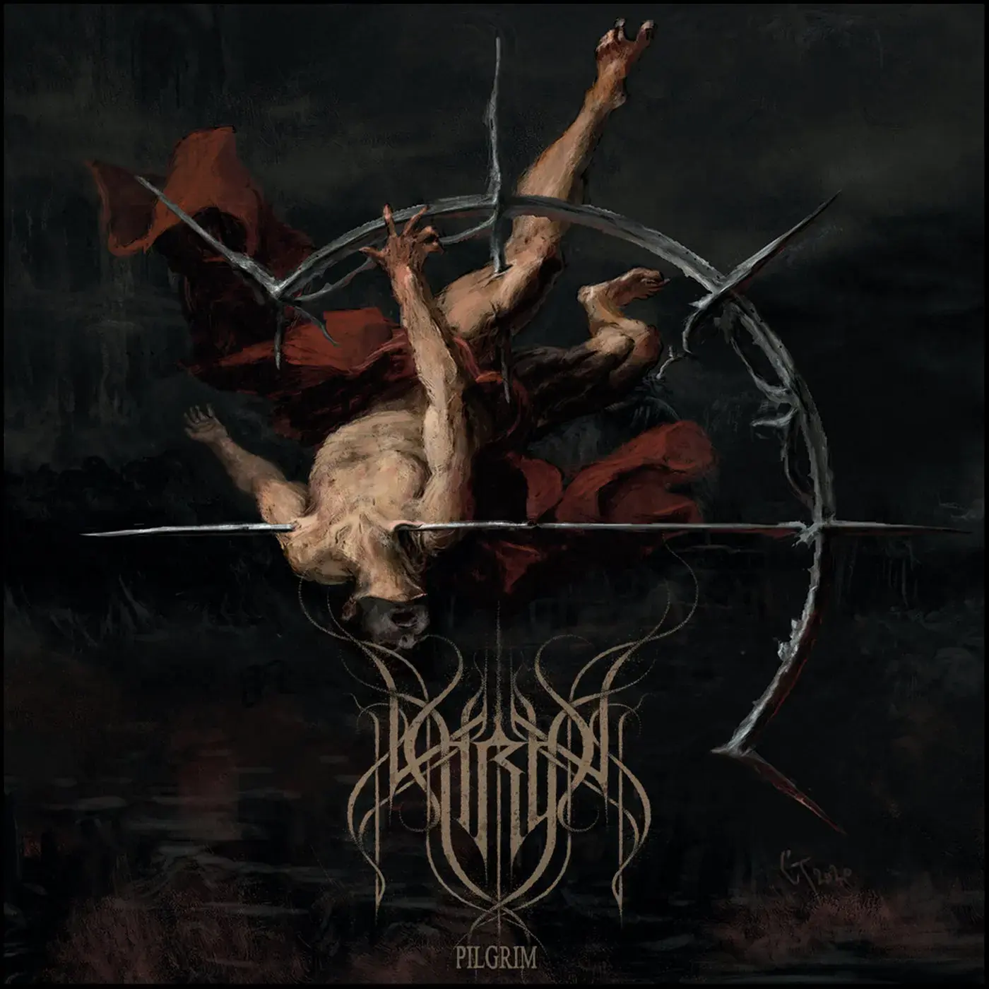 THRON · Pilgrim | BLACK LP (Black Metal Vinyl) · Picture 1