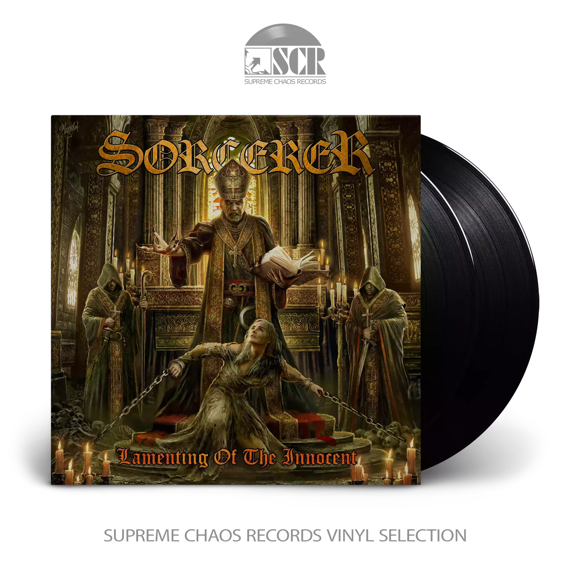 SORCERER · Lamenting Of The Innocent | BLACK 2LP SORCERER · Lamenting Of The Innocent | BLACK 2LP (Heavy Metal Vinyl)