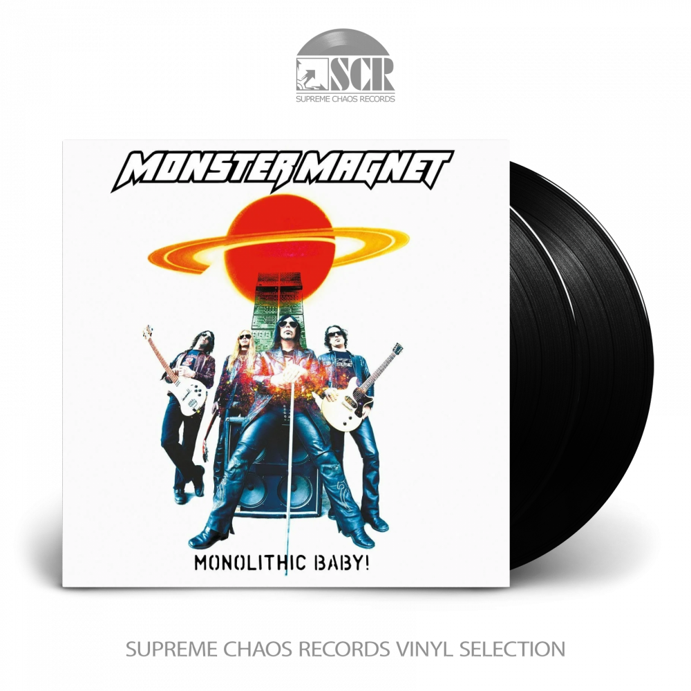 MONSTER MAGNET · Monolithic Baby! | BLACK DLP MONSTER MAGNET · Monolithic Baby! | BLACK DLP (Stoner Rock Vinyl)