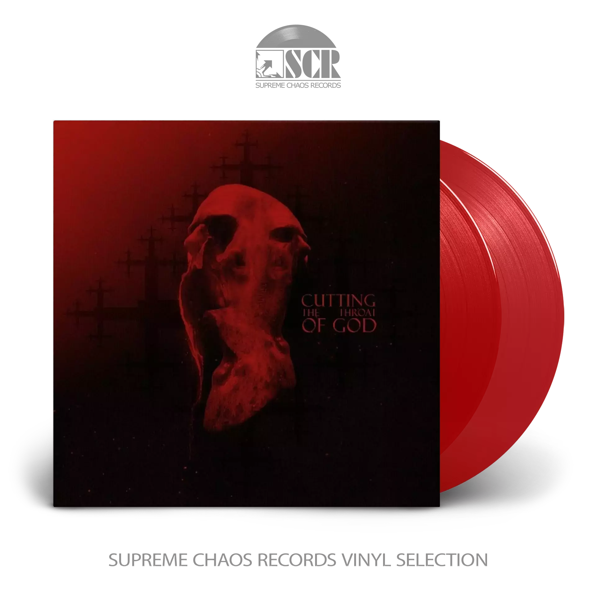 ULCERATE - Cutting The Throat Of God · CLEAR RED 2LP ULCERATE - Cutting The Throat Of God · CLEAR RED 2LP (Death Metal Vinyl)