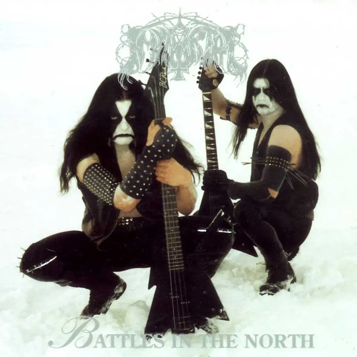 IMMORTAL - Battles In The North · BLACK/WHITE MERGE LP · Picture 1 IMMORTAL - Battles In The North · BLACK/WHITE MERGE LP (Black Metal Vinyl) · Picture 1
