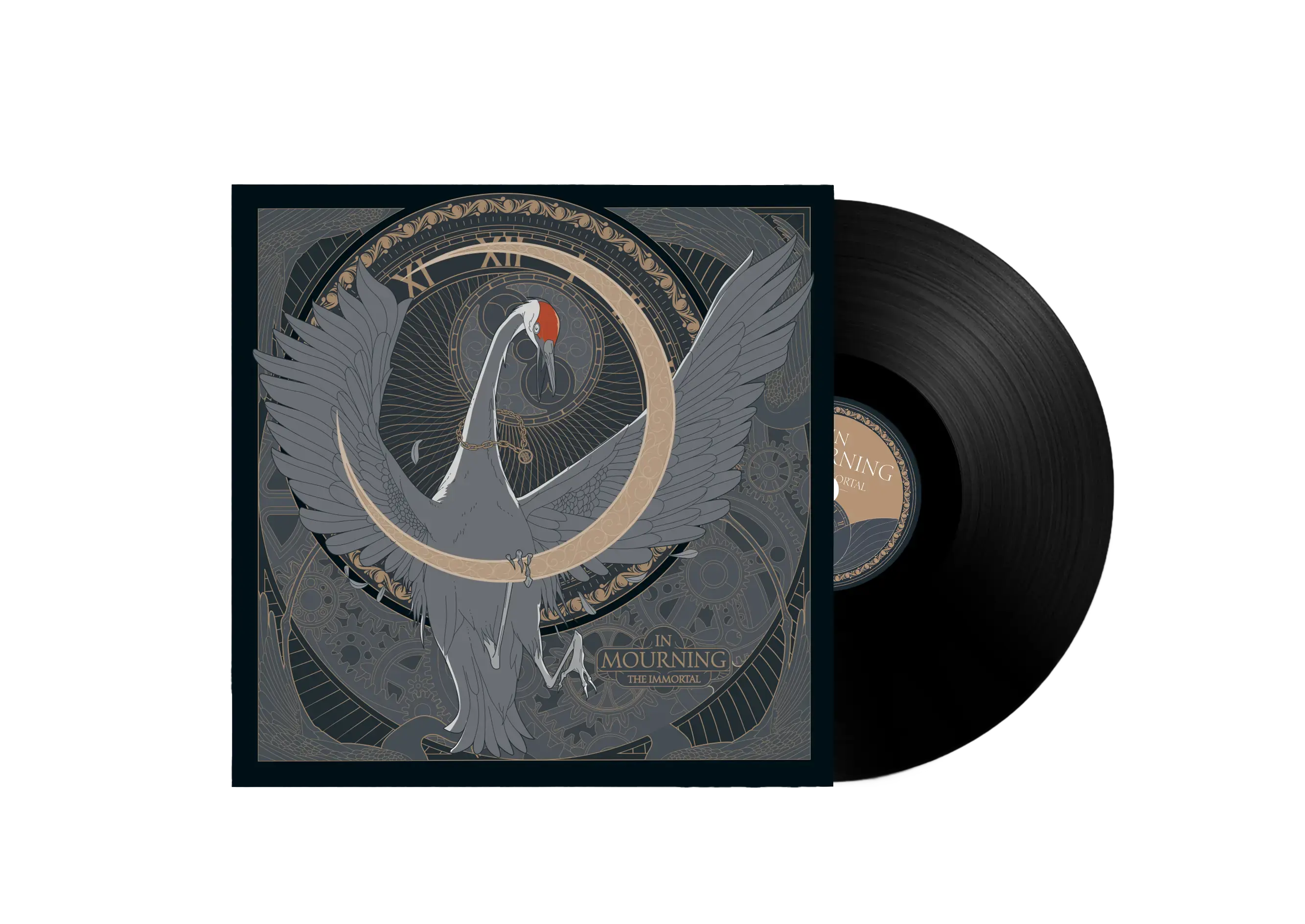 IN MOURNING - The Immortal · BLACK LP (Melodic Death Metal/Progressive Metal/Doom Metal Vinyl)