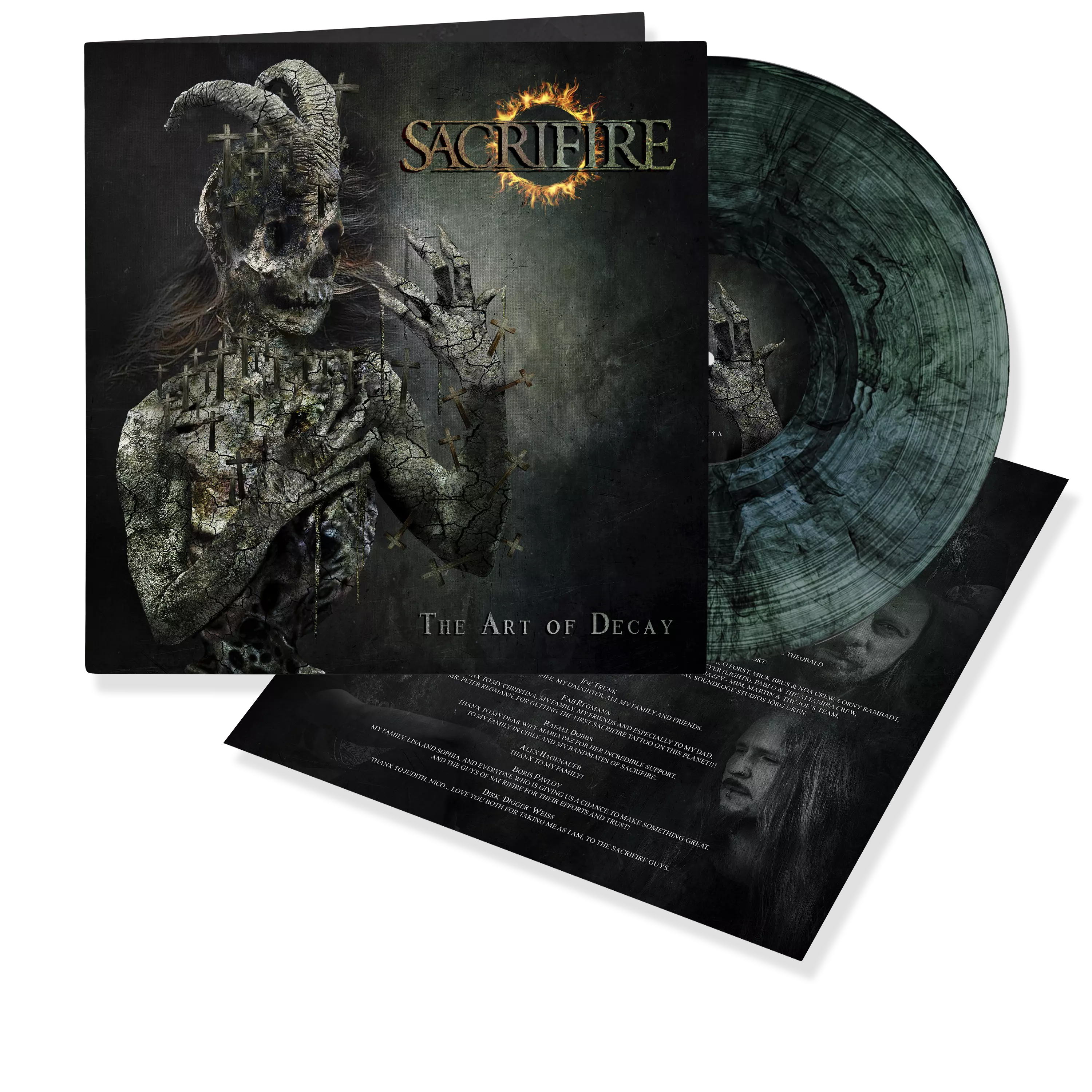 SACRIFIRE - The Art Of Decay [MARBLED VINYL]