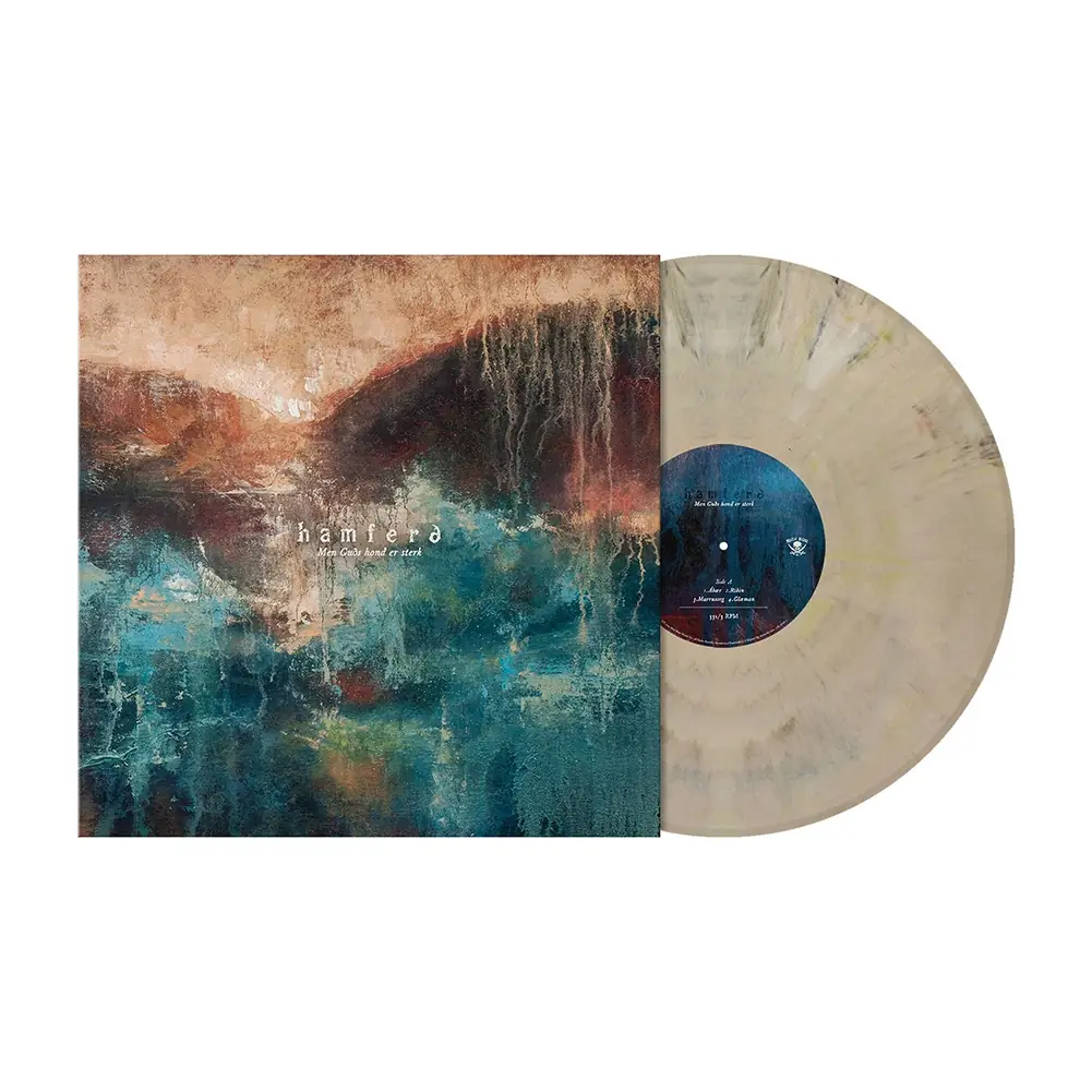 HAMFERD · Men Guðs Hond Er Sterk | SAND BEIGE MARBLED LP HAMFERD · Men Guðs Hond Er Sterk | SAND BEIGE MARBLED LP (Doom Metal Vinyl)