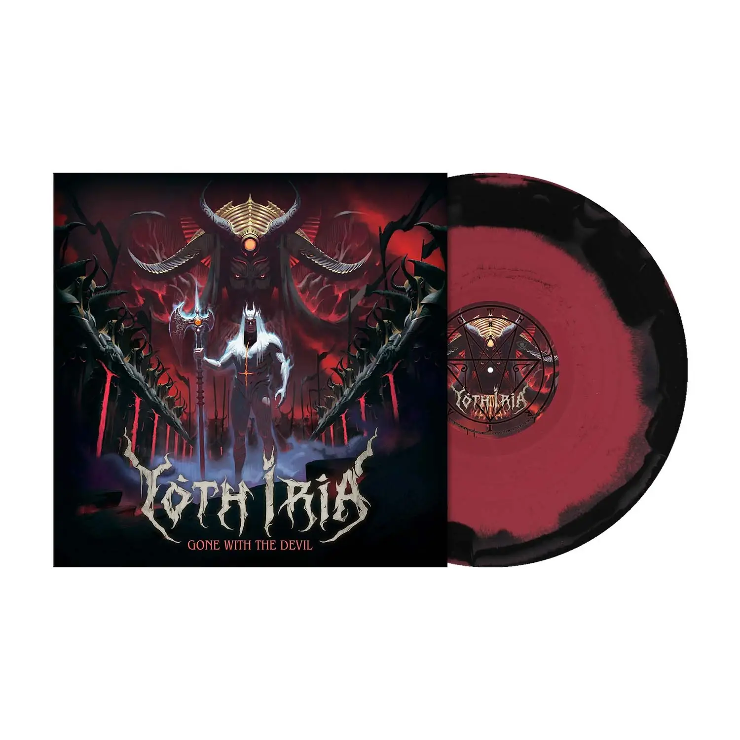 YOTH IRIA · Gone With The Devil | OXBLOOD LP YOTH IRIA · Gone With The Devil | OXBLOOD LP (Black Metal Vinyl)