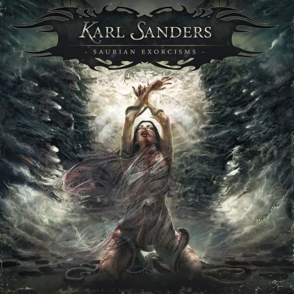KARL SANDERS - Saurian Exorcisms · WHITE LP 1