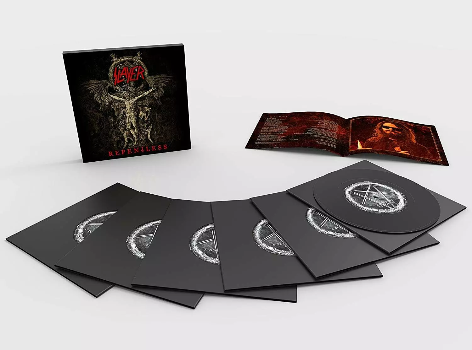SLAYER - Repentless (6 x 6,66" Vinyl Box) · 6LPBOXSET SLAYER - Repentless (6 x 6,66" Vinyl Box) · 6LPBOXSET (Thrash Metal Vinyl)