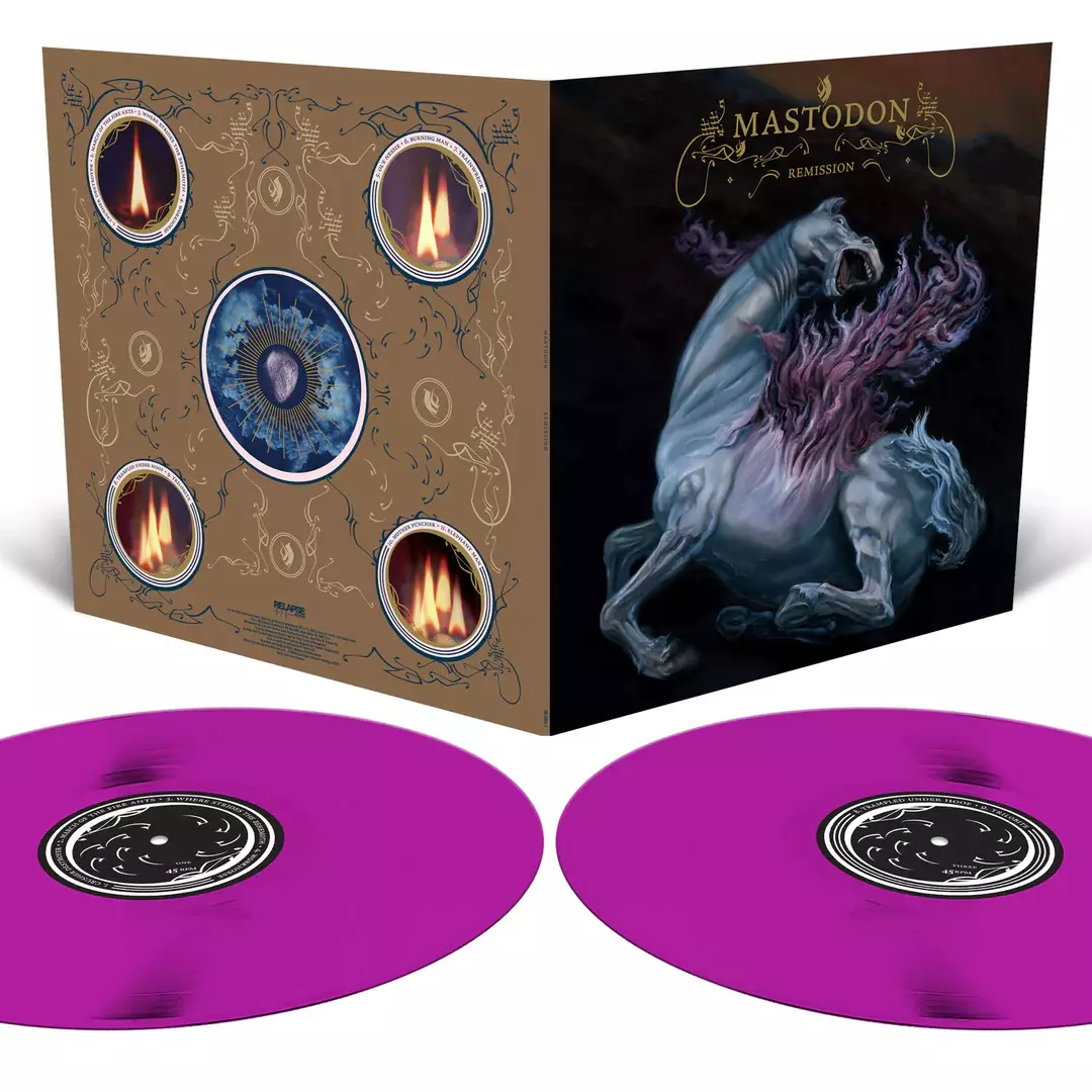 MASTODON - Remission · NEON VIOLET 2LP (Progressive Metal Vinyl)