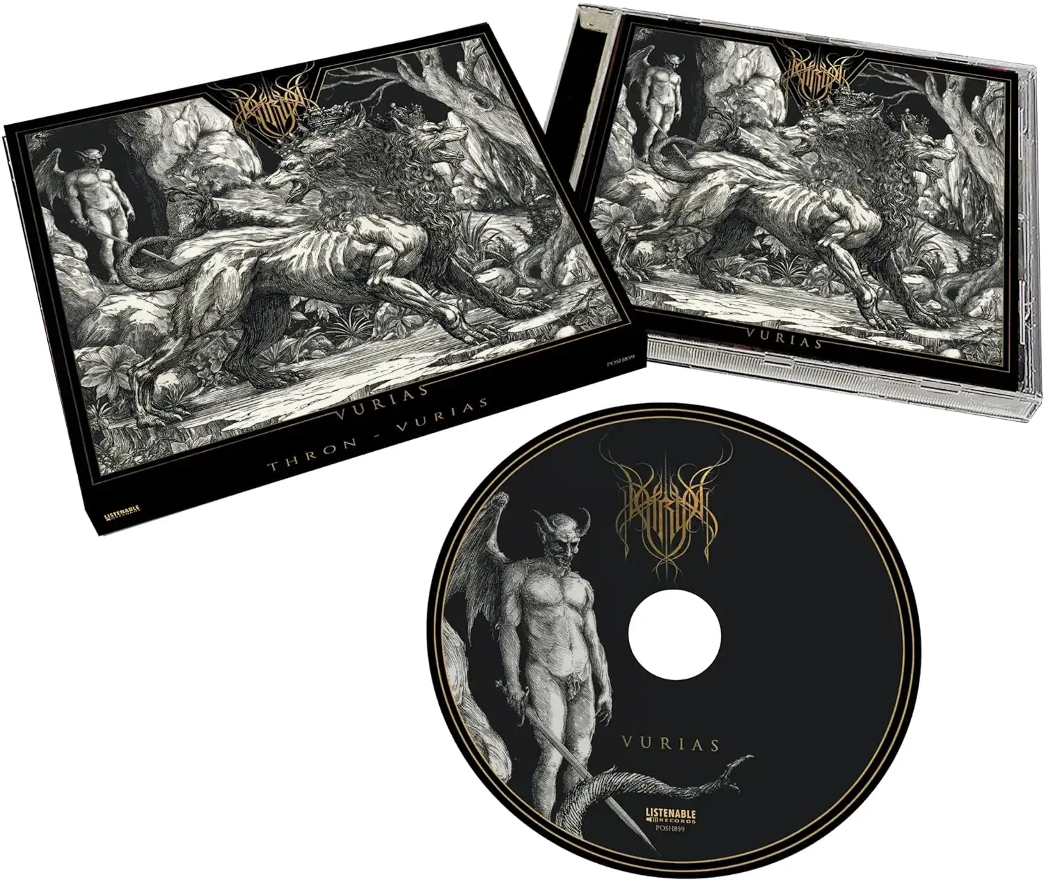 THRON - Vurias · CD · Picture 2 THRON - Vurias · CD (Black Metal CDs) · Picture 2