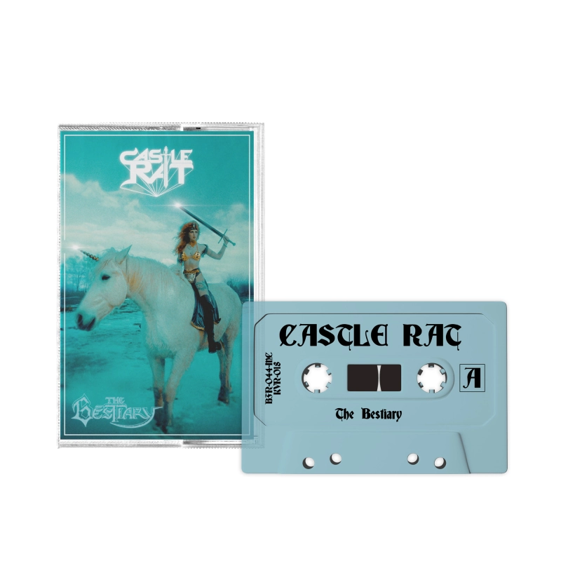 CASTLE RAT · The Bestiary | SEA BLUE TAPE (Heavy Metal/Epic Metal Tapes)
