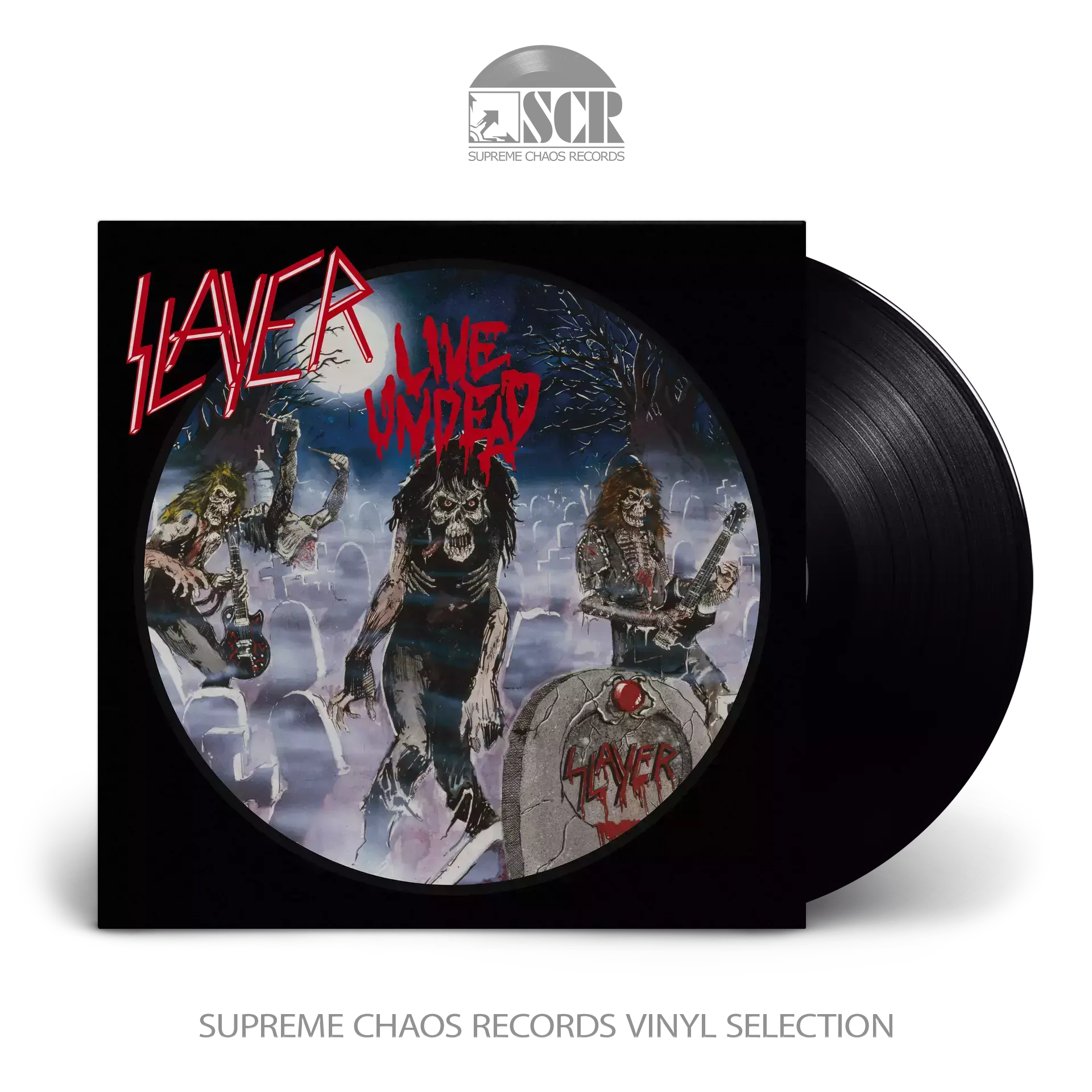 SLAYER - Live Undead · BLACK LP SLAYER - Live Undead · BLACK LP (Thrash Metal Vinyl)