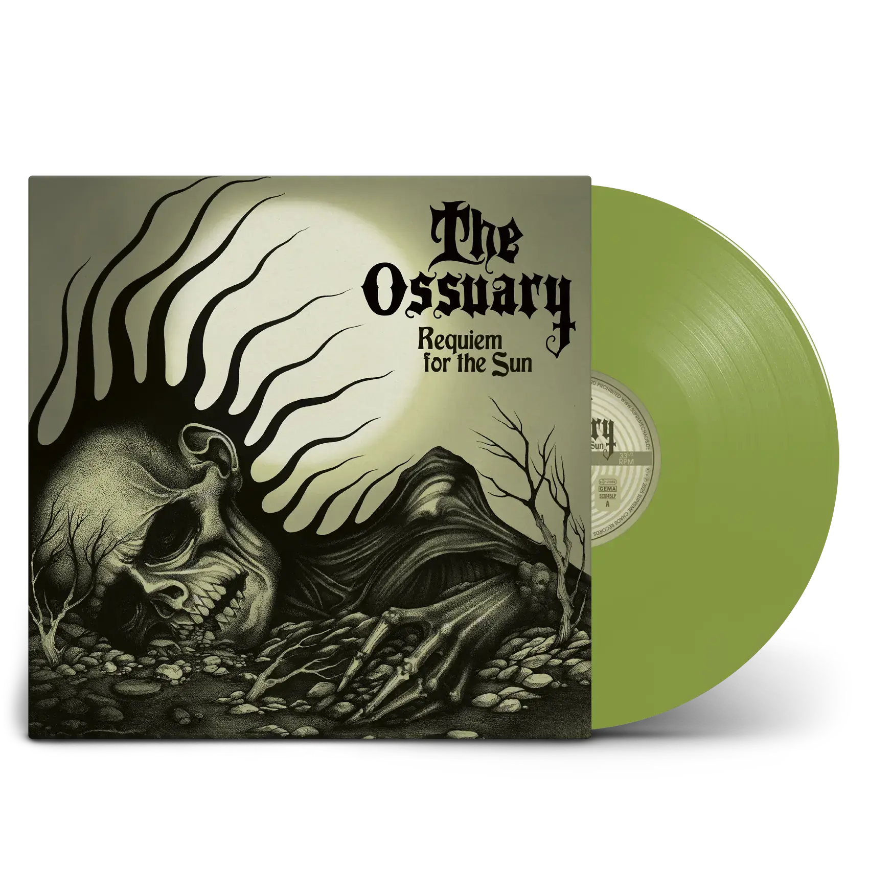 THE OSSUARY - Requiem For The Sun · OLIVE GREEN LP