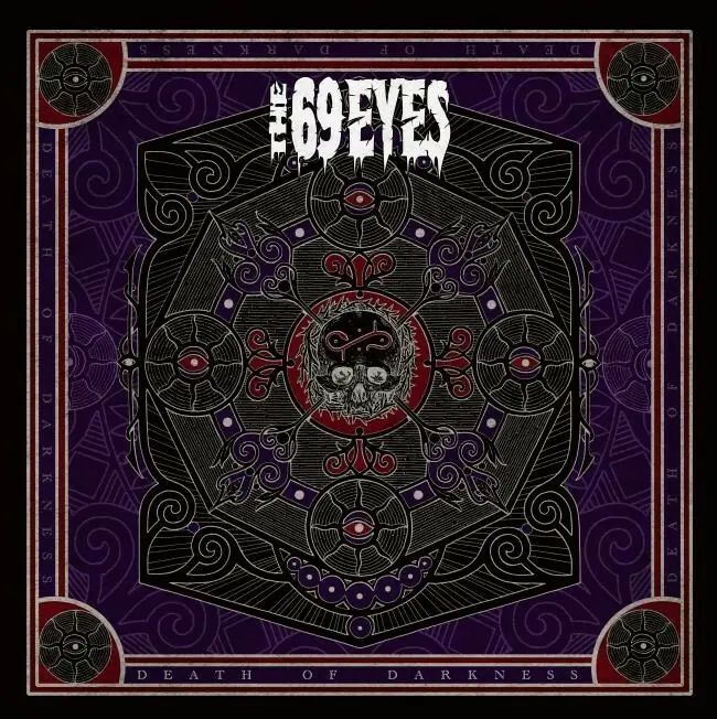 THE 69 EYES - Death Of Darkness · BLOOD RED MARBLED LP 1