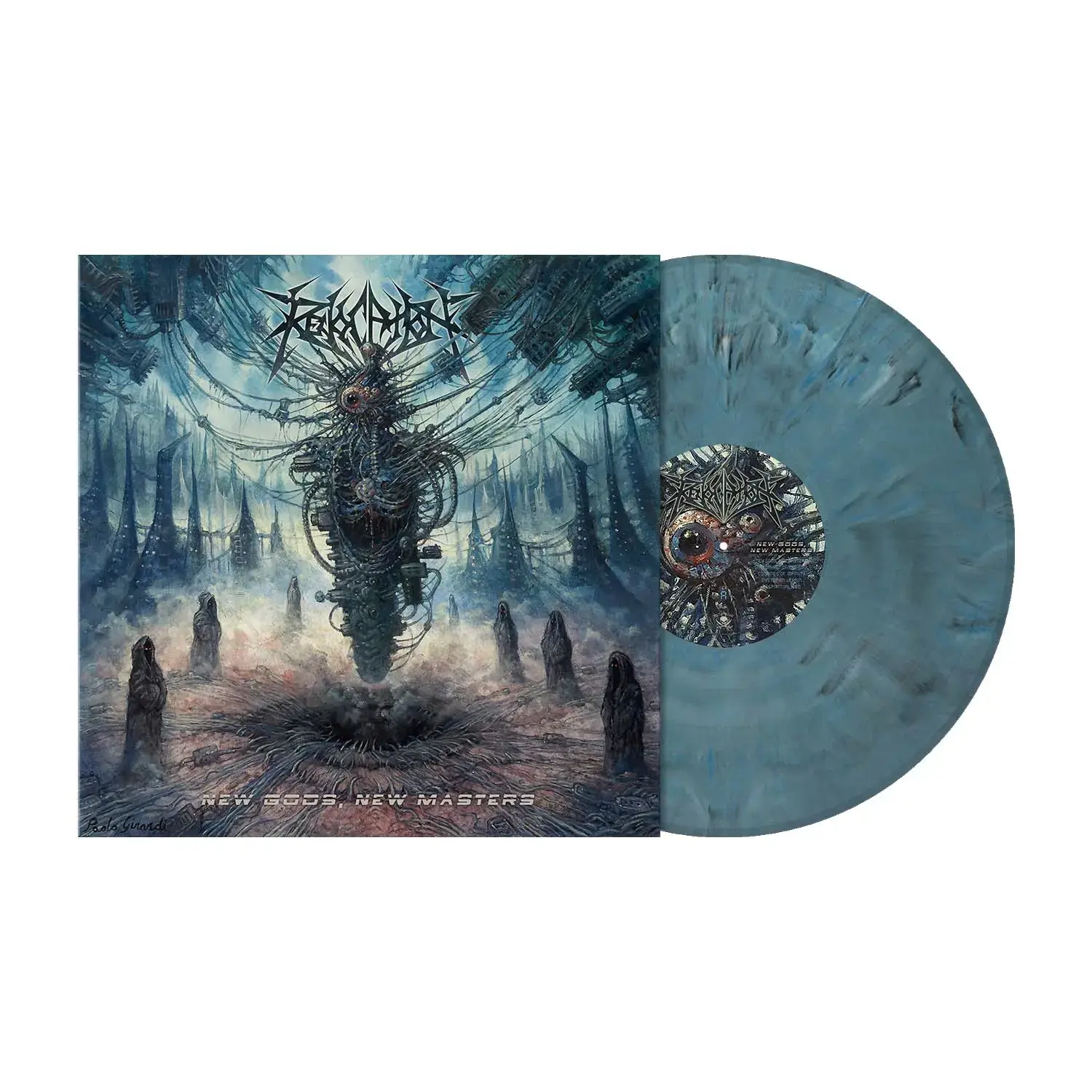 REVOCATION · New Gods, New Masters | TWILIGHT BLUE LP REVOCATION · New Gods, New Masters | TWILIGHT BLUE LP (Death Metal/Thrash Metal Vinyl)