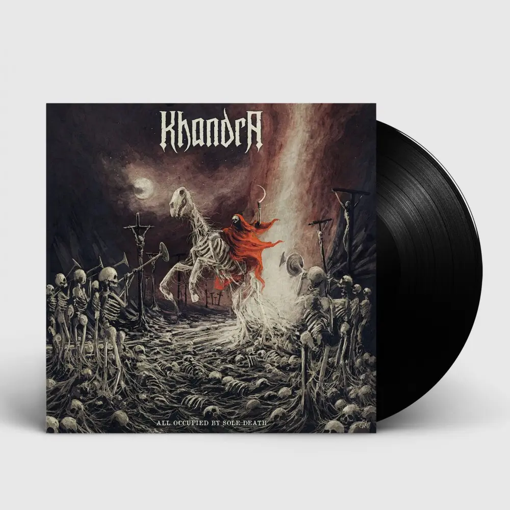 KHANDRA - All Occupied By Sole Death · BLACK LP