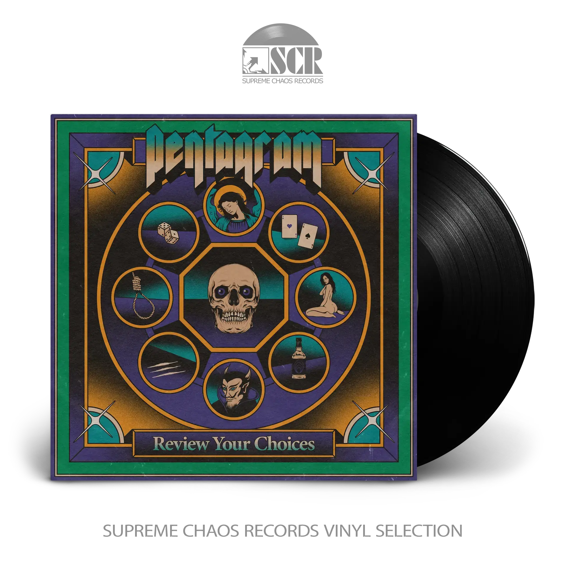 PENTAGRAM - Review Your Choices (Re-Release 2024) · BLACK LP