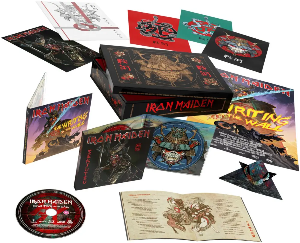 IRON MAIDEN - Senjutsu · 2CD+BLURAY BOX (Heavy Metal CDs)