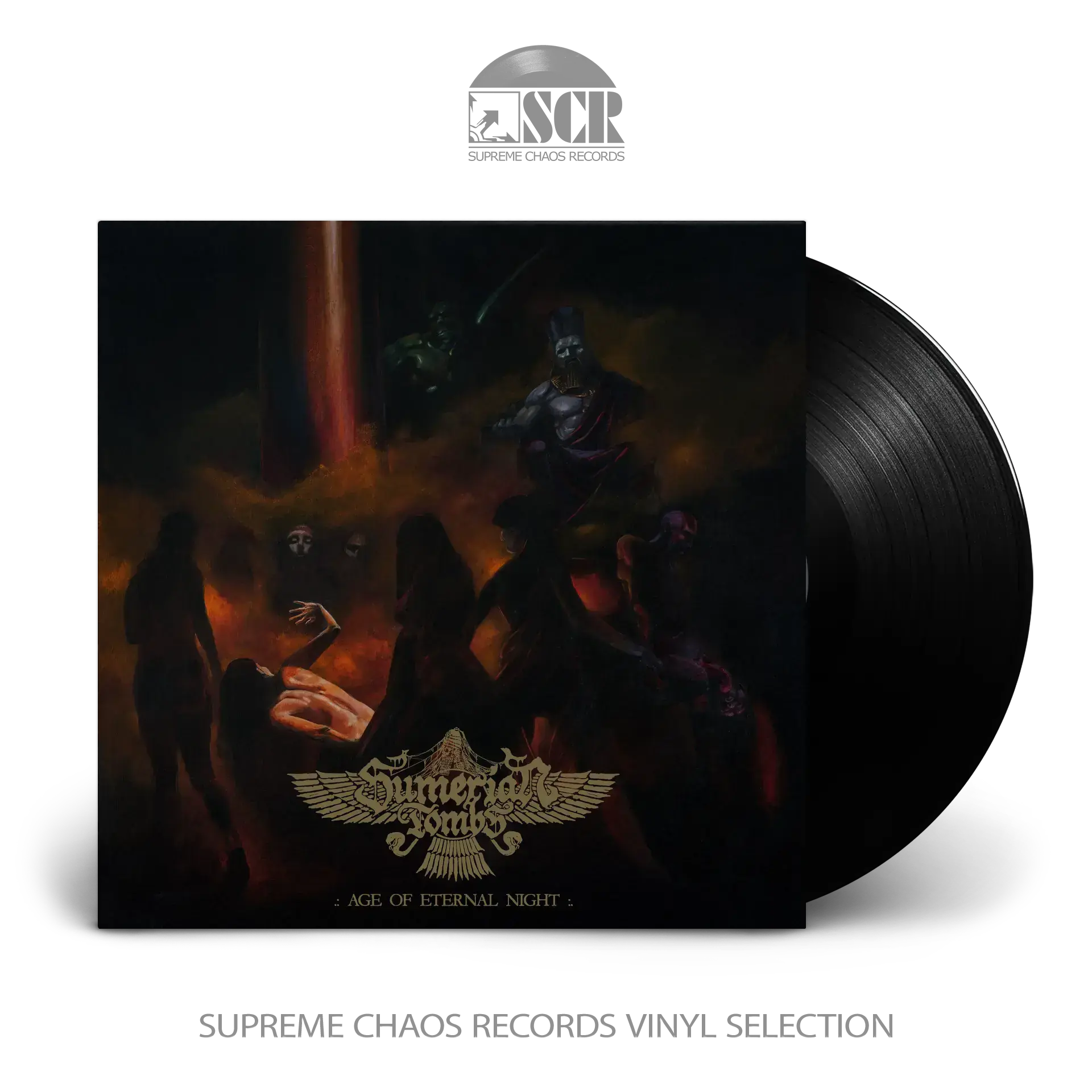 SUMERIAN TOMBS · Age Of Eternal Night | BLACK LP SUMERIAN TOMBS · Age Of Eternal Night | BLACK LP (Black Metal/Death Metal Vinyl)