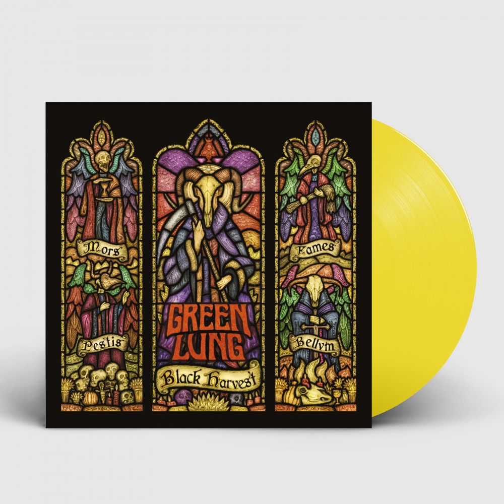 GREEN LUNG - Black Harvest [YELLOW LP]