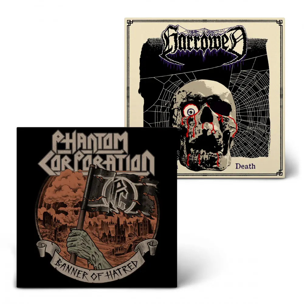 PHANTOM CORPORATION / HARROWED · Split | DIGIPAK CD PHANTOM CORPORATION / HARROWED · Split | DIGIPAK CD (Death Metal/Thrash Metal CDs)