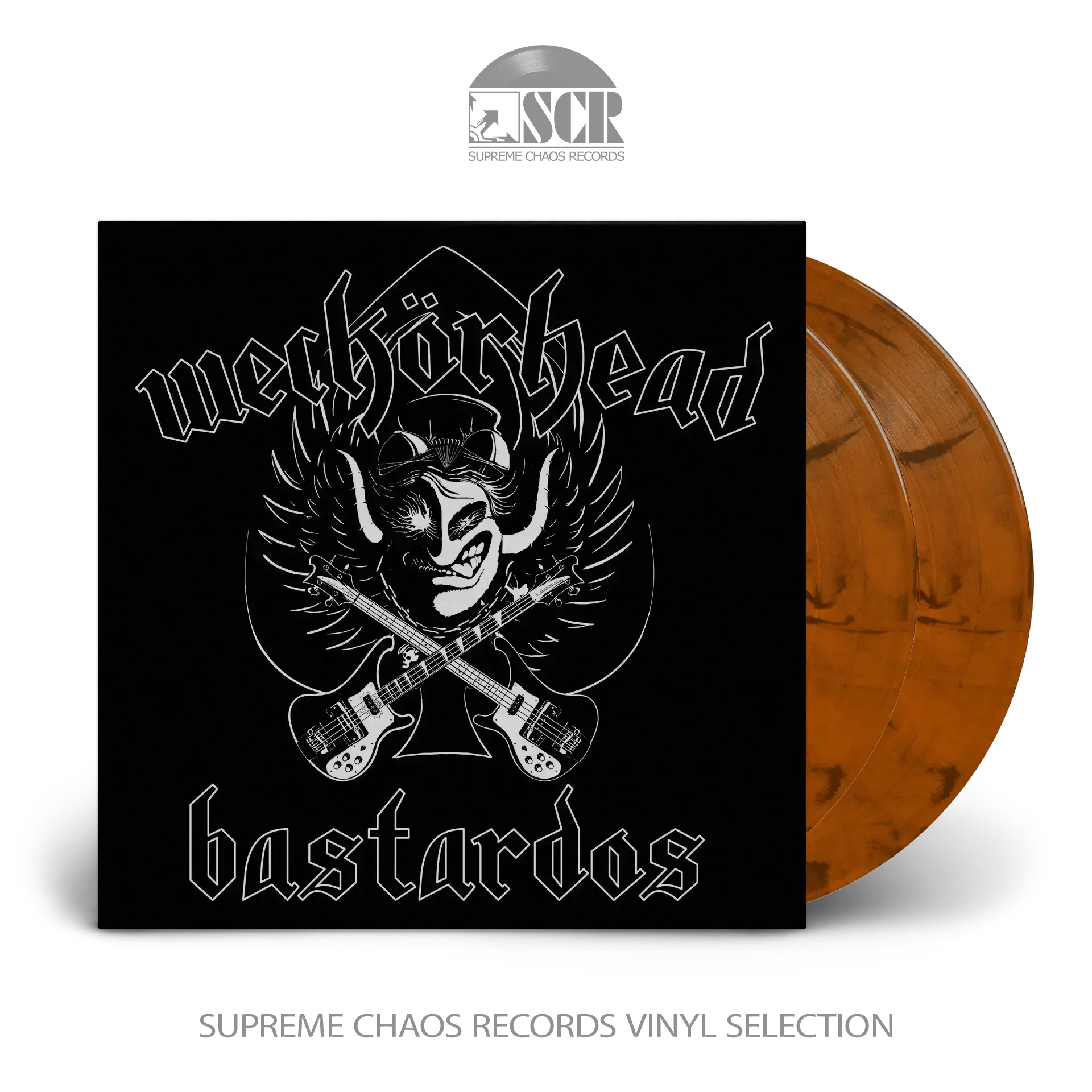 WECKÖRHEAD · Bastardos | ORANGE/BLACK 2LP WECKÖRHEAD · Bastardos | ORANGE/BLACK 2LP (Heavy Metal/Hard Rock Vinyl)
