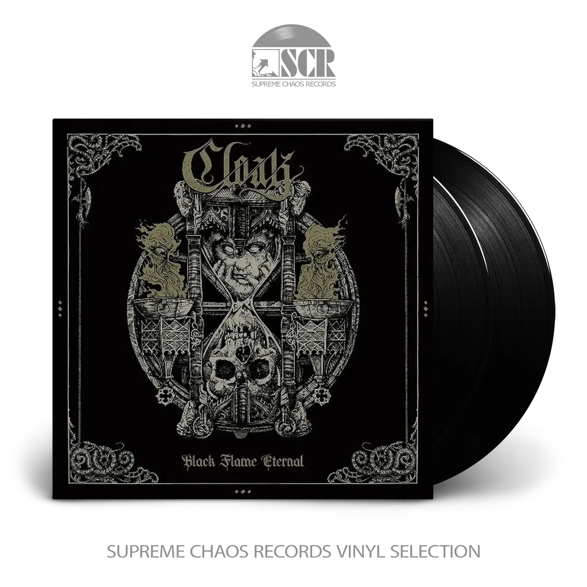 CLOAK · Black Flame Eternal | BLACK 2LP (Black Metal Vinyl)