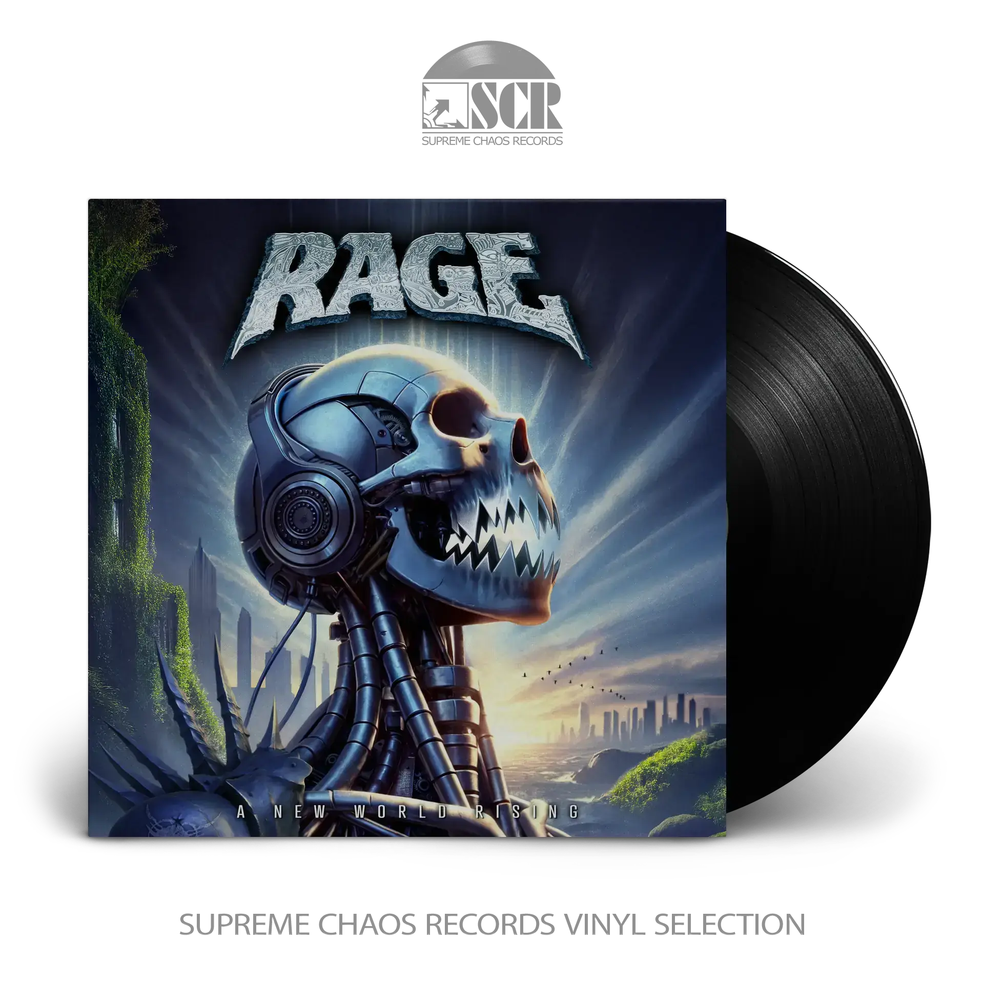 RAGE - A New World Rising · BLACK LP (Heavy Metal Vinyl)