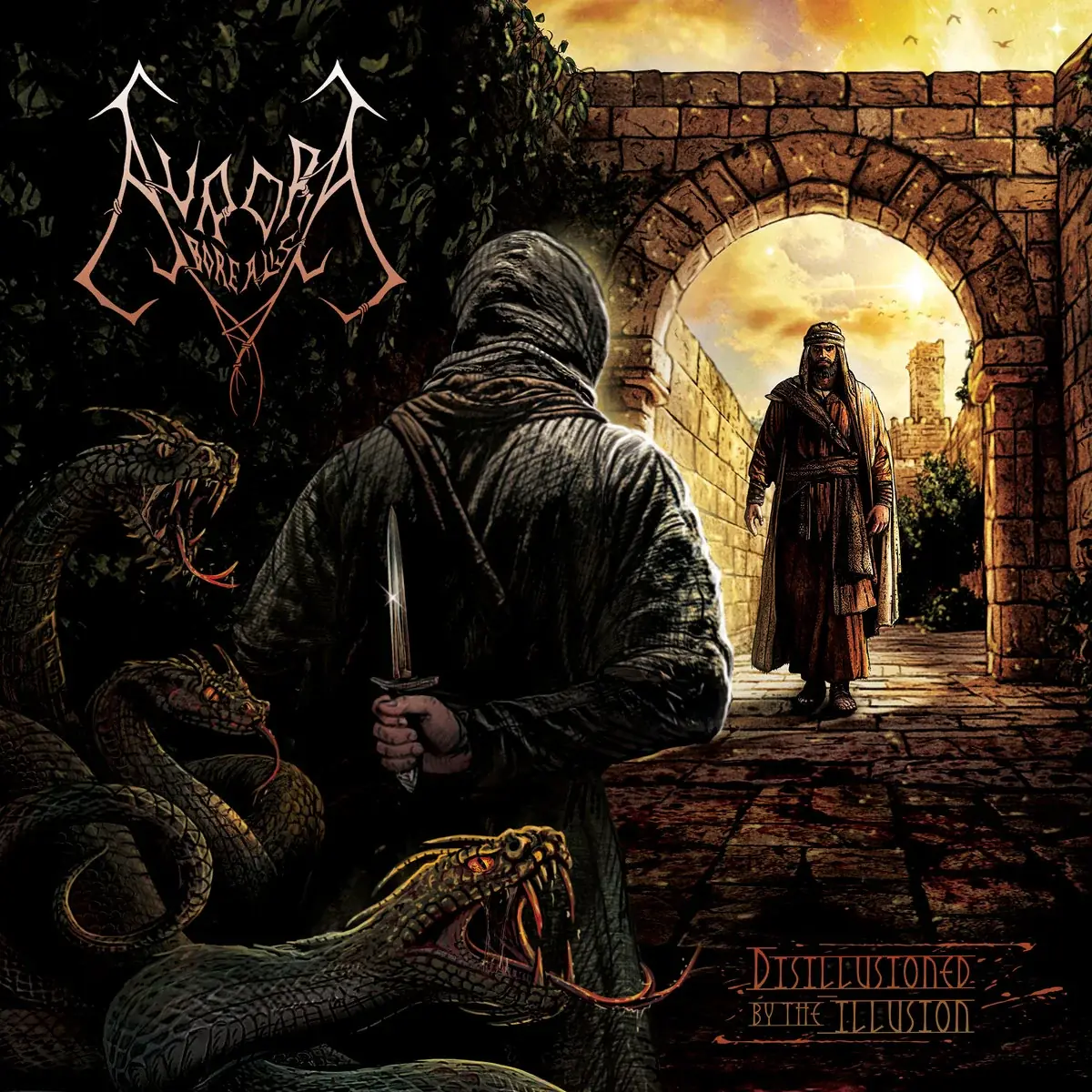AURORA BOREALIS · Disillusioned By The Illusion | BLACK LP (Death Metal/Black Metal Vinyl) · Picture 1