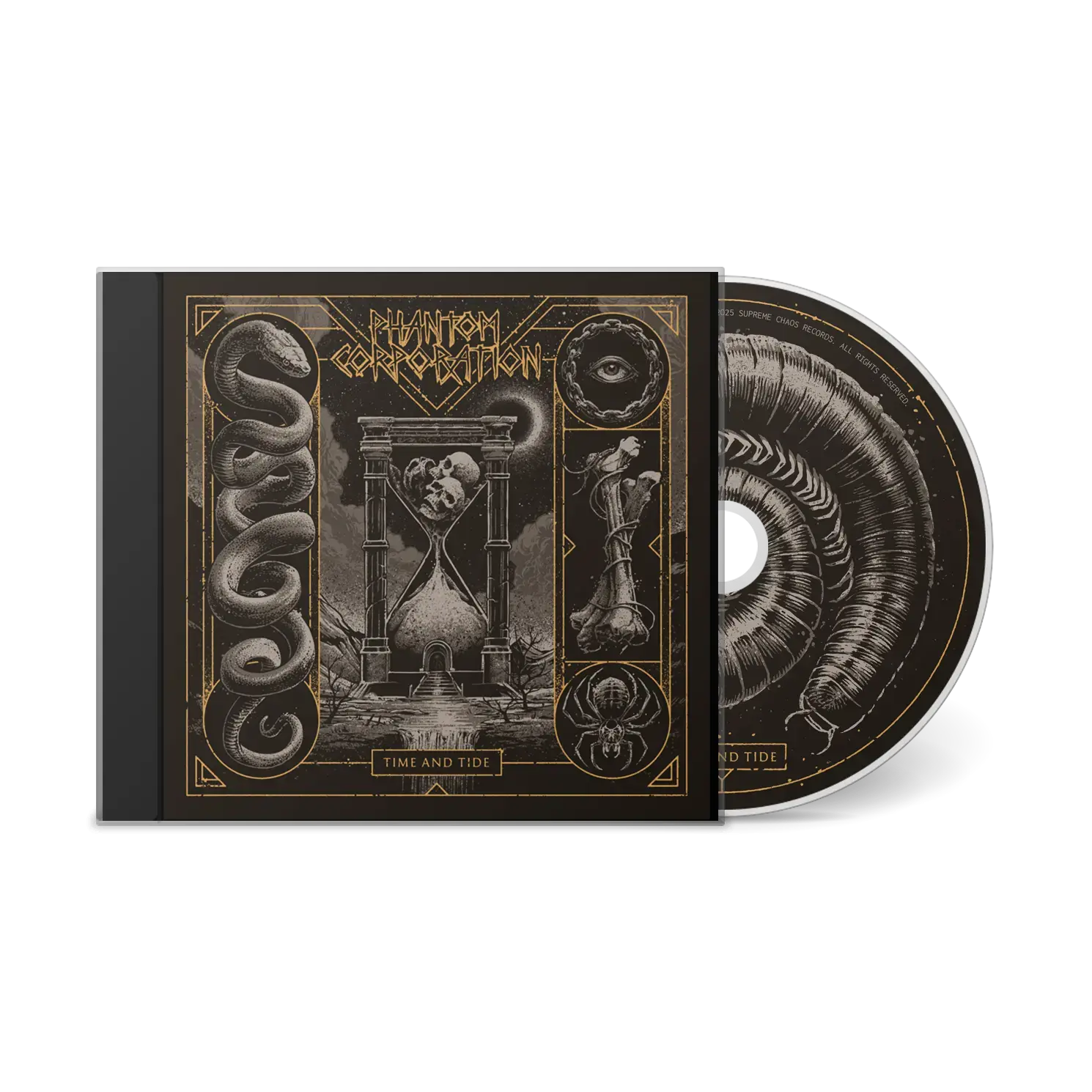 PHANTOM CORPORATION - Time And Tide · CD (Thrash Metal/D-Beat/Death Metal CDs) · Picture 2