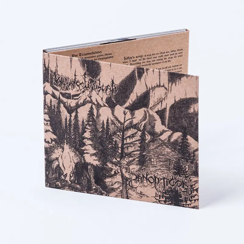 PANOPTICON / WALDGEFLÜSTER - Split · DIGIPAK CD
