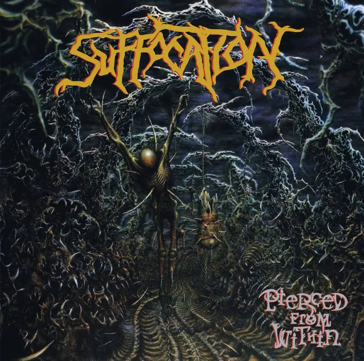 SUFFOCATION - Pierced From Within · SPLATTER LP (Death Metal Vinyl) · Picture 1