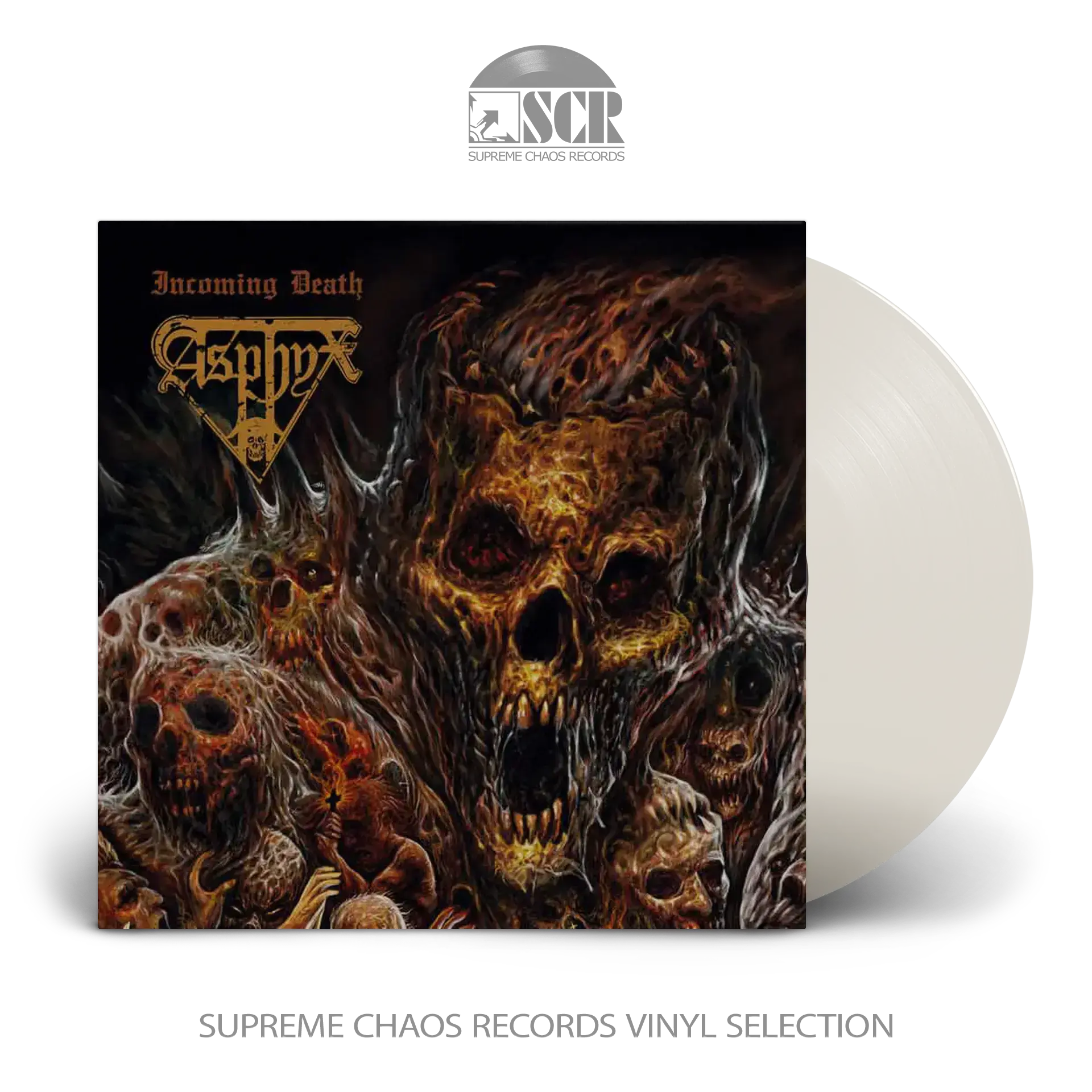 ASPHYX - Incoming Death (Pop-Up) · CLEAR LP