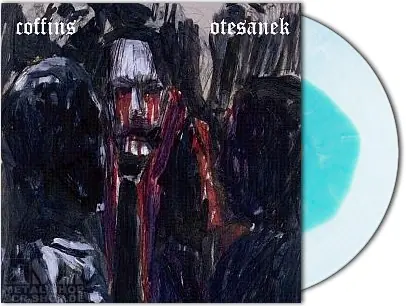 COFFINS / OTESANEK - Split · CLEAR/BLUE LP