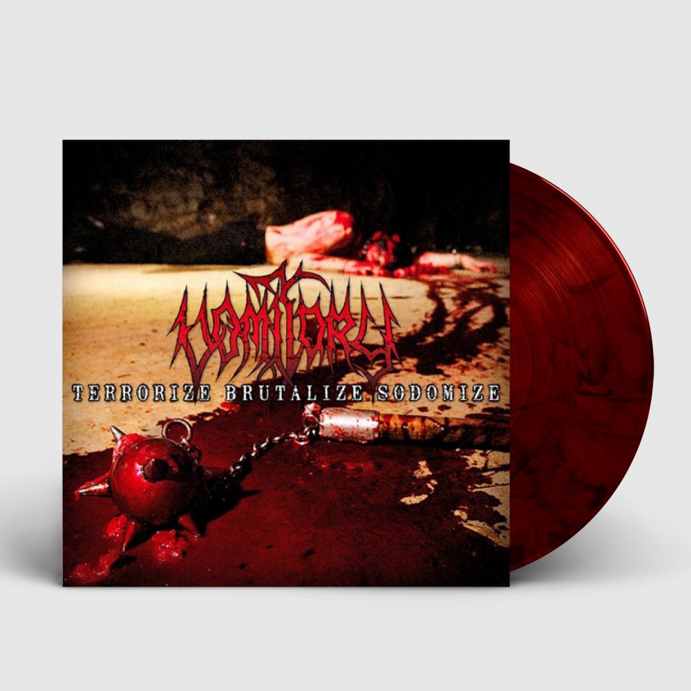 VOMITORY - Terrorize Brutalize Sodomize [RED/BLACK LP]