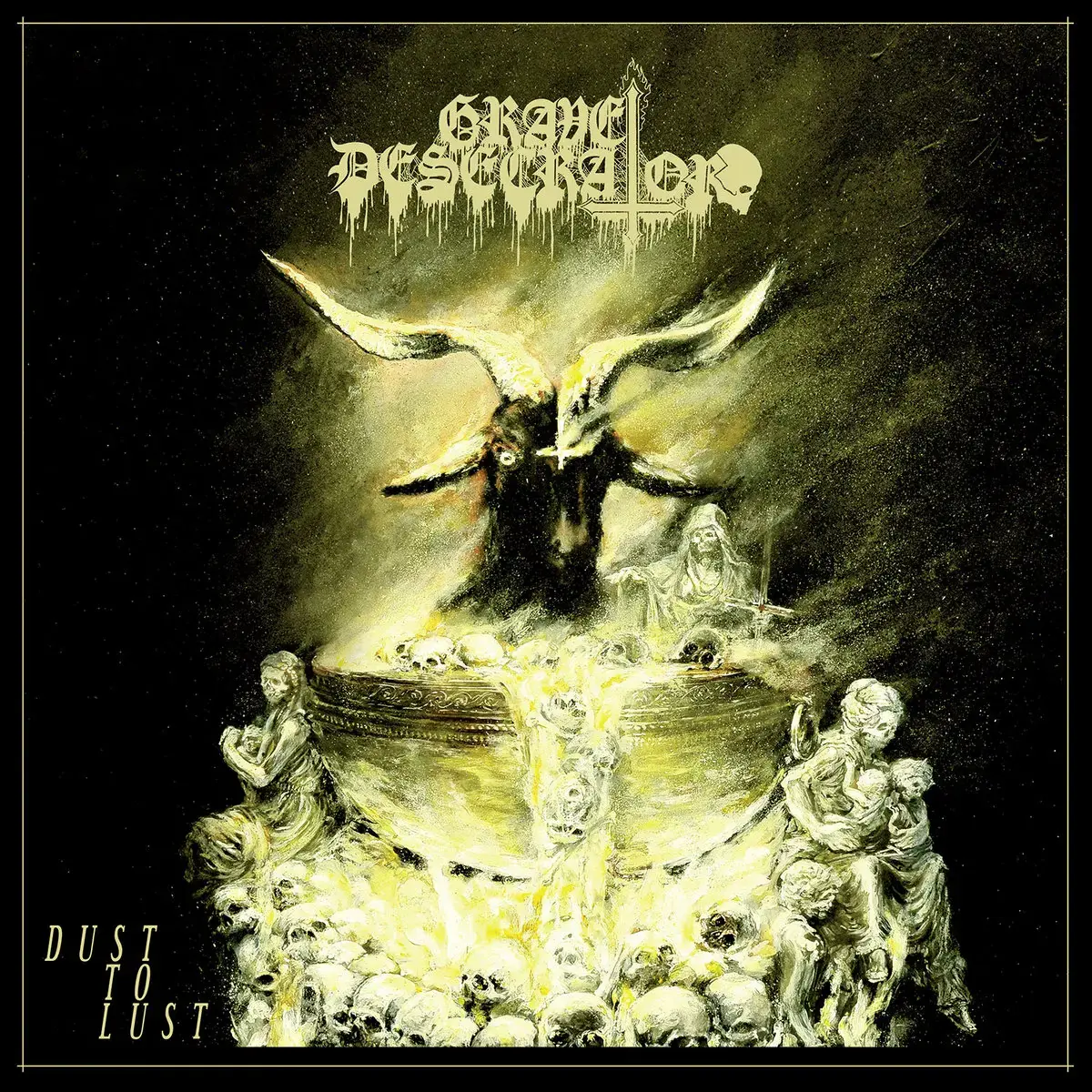 GRAVE DESECRATOR - Dust To Lust · CLEAR 2LP (Death Metal Vinyl) · Bild 1