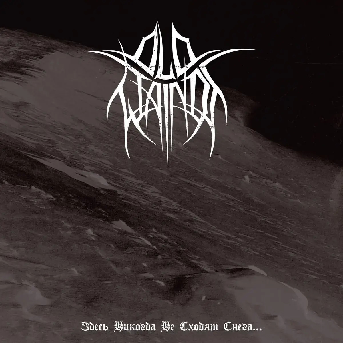 OLD WAINDS - Where The Snows Are Never Gone... · GALAXY MILKY CLEAR BLACK LP (Black Metal Vinyl) · Picture 1