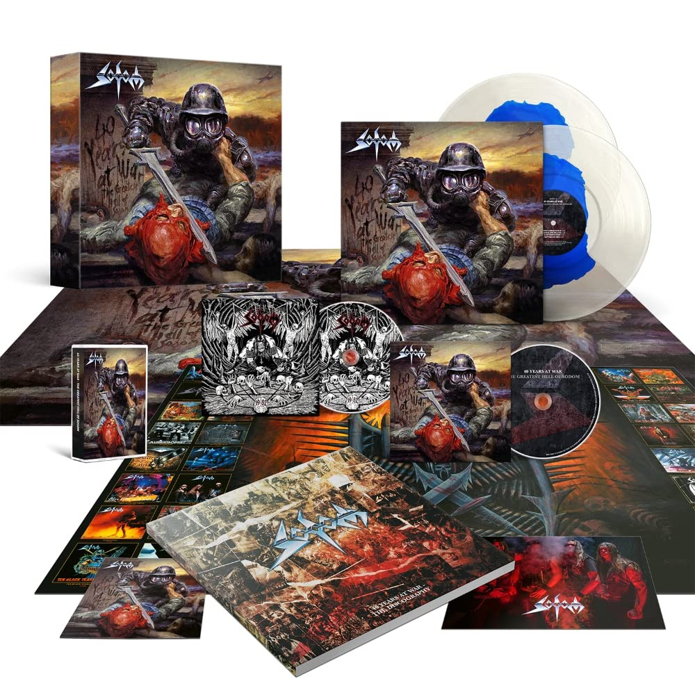 SODOM - 40 Years At War - The Greatest Hell Of Sodom · LIMITED LP BOXSET (Thrash Metal Vinyl)