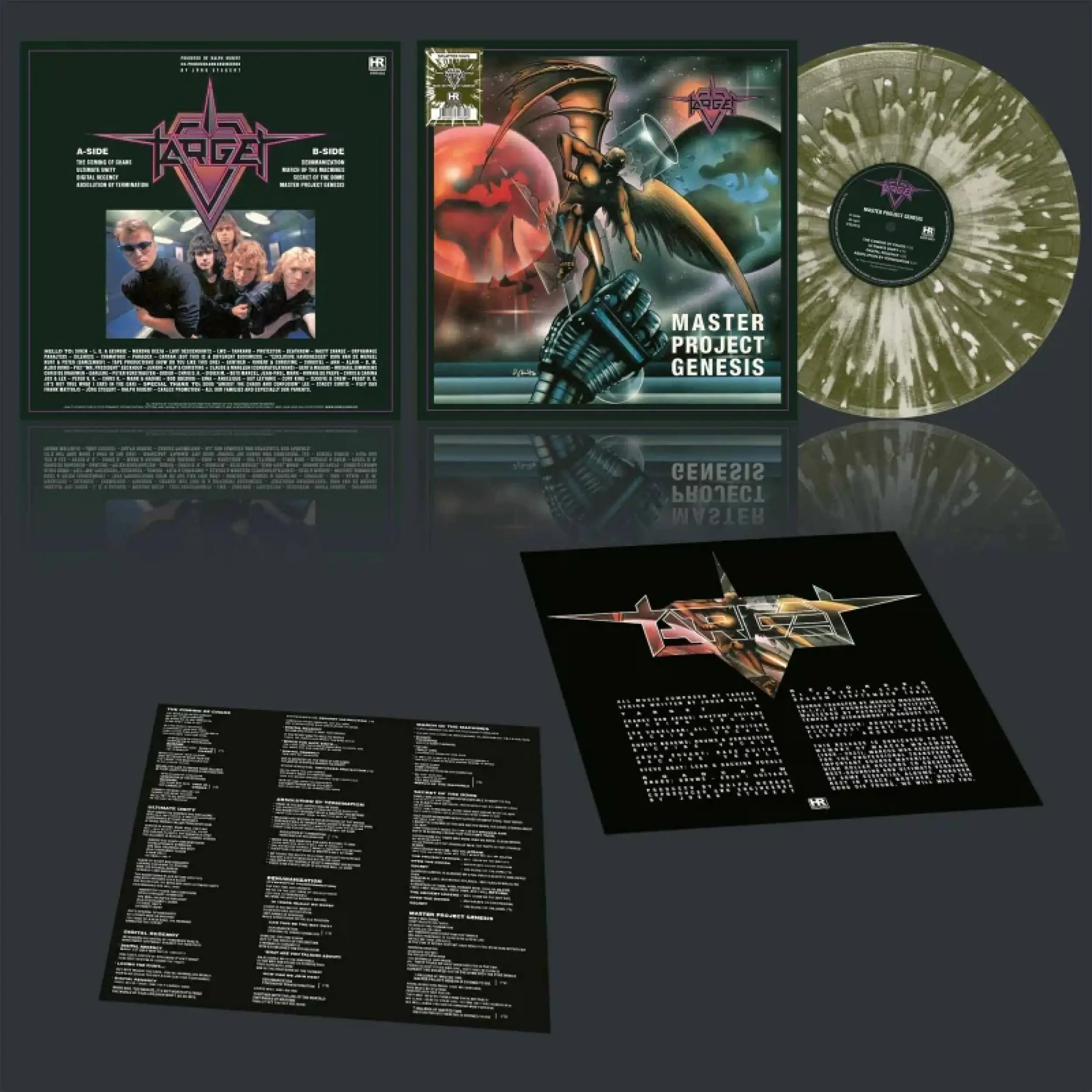 TARGET · Master Project Genesis | SPLATTER LP TARGET · Master Project Genesis | SPLATTER LP (Thrash Metal Vinyl)