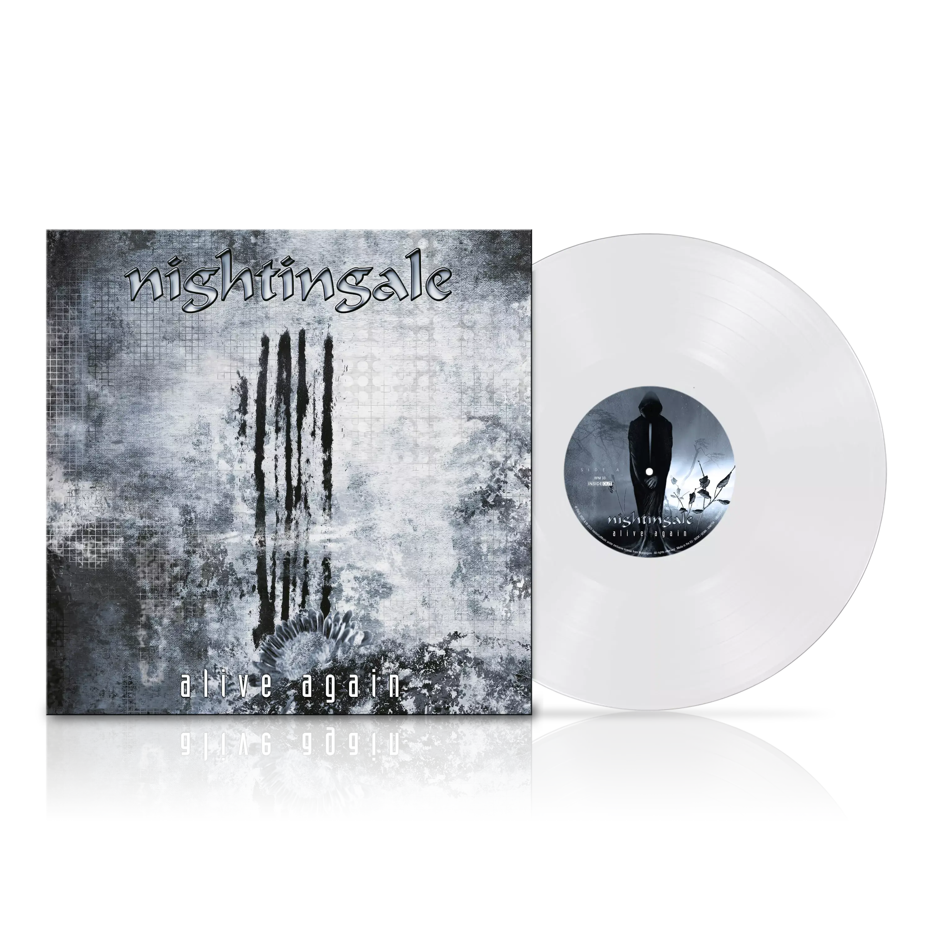 NIGHTINGALE · Alive Again (Re-Issue) | WHITE LP NIGHTINGALE · Alive Again (Re-Issue) | WHITE LP (Progressive Rock Vinyl)