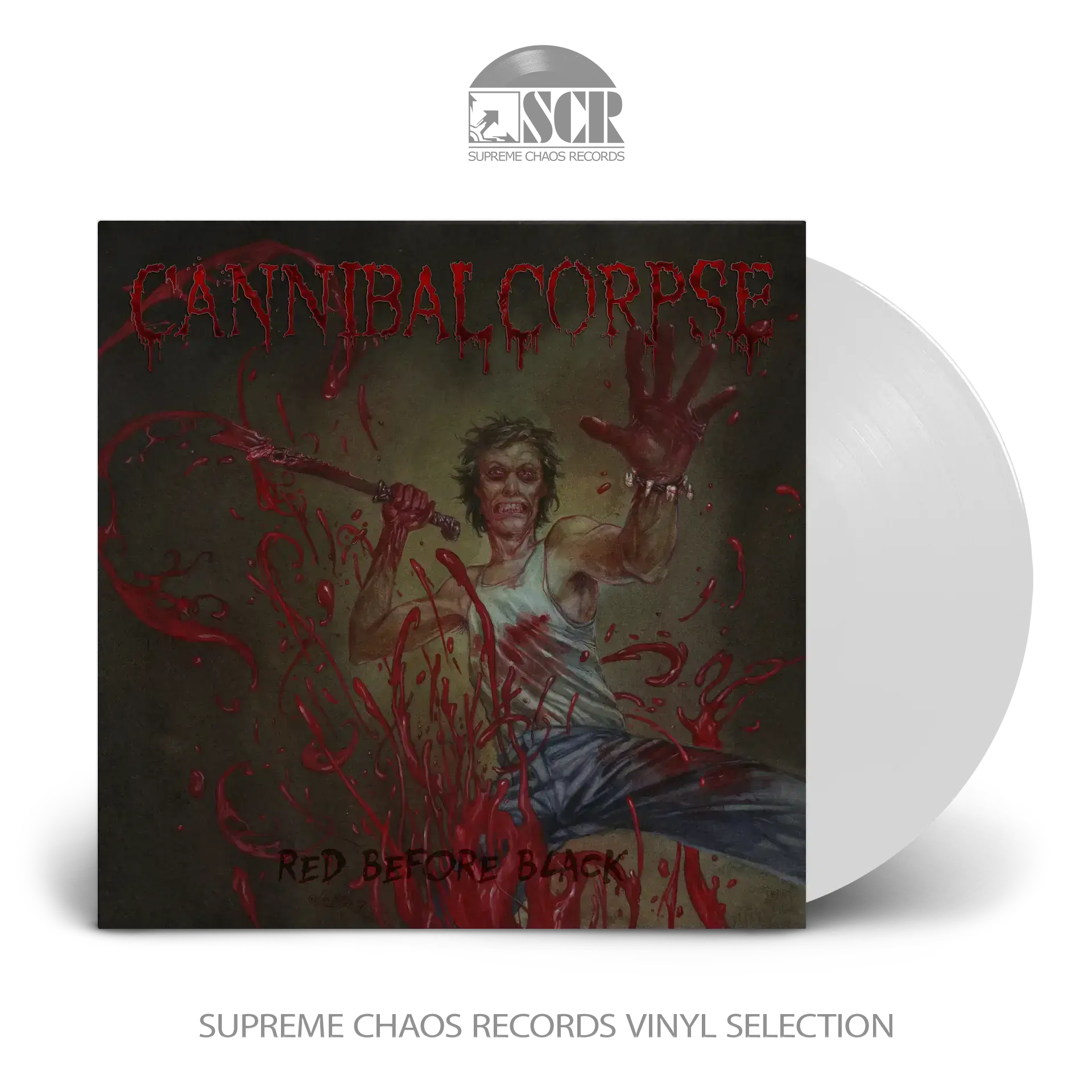 CANNIBAL CORPSE · Red Before Black | WHITE LP (Death Metal Vinyl)