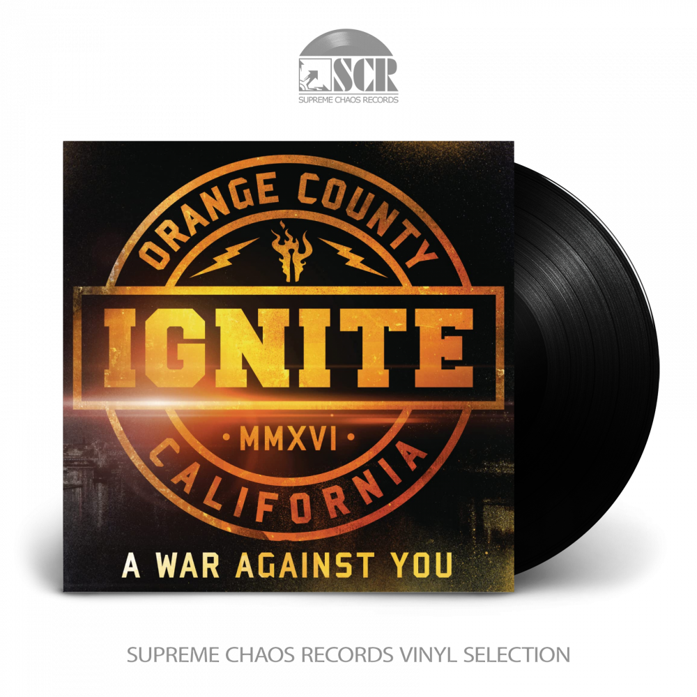 IGNITE - A War Against You · BLACK LP IGNITE - A War Against You · BLACK LP (Hardcore Vinyl)