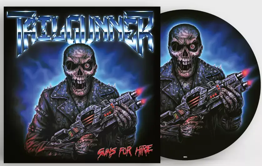 TAILGUNNER · Guns For Hire | PICTURE LP (Heavy Metal Vinyl)
