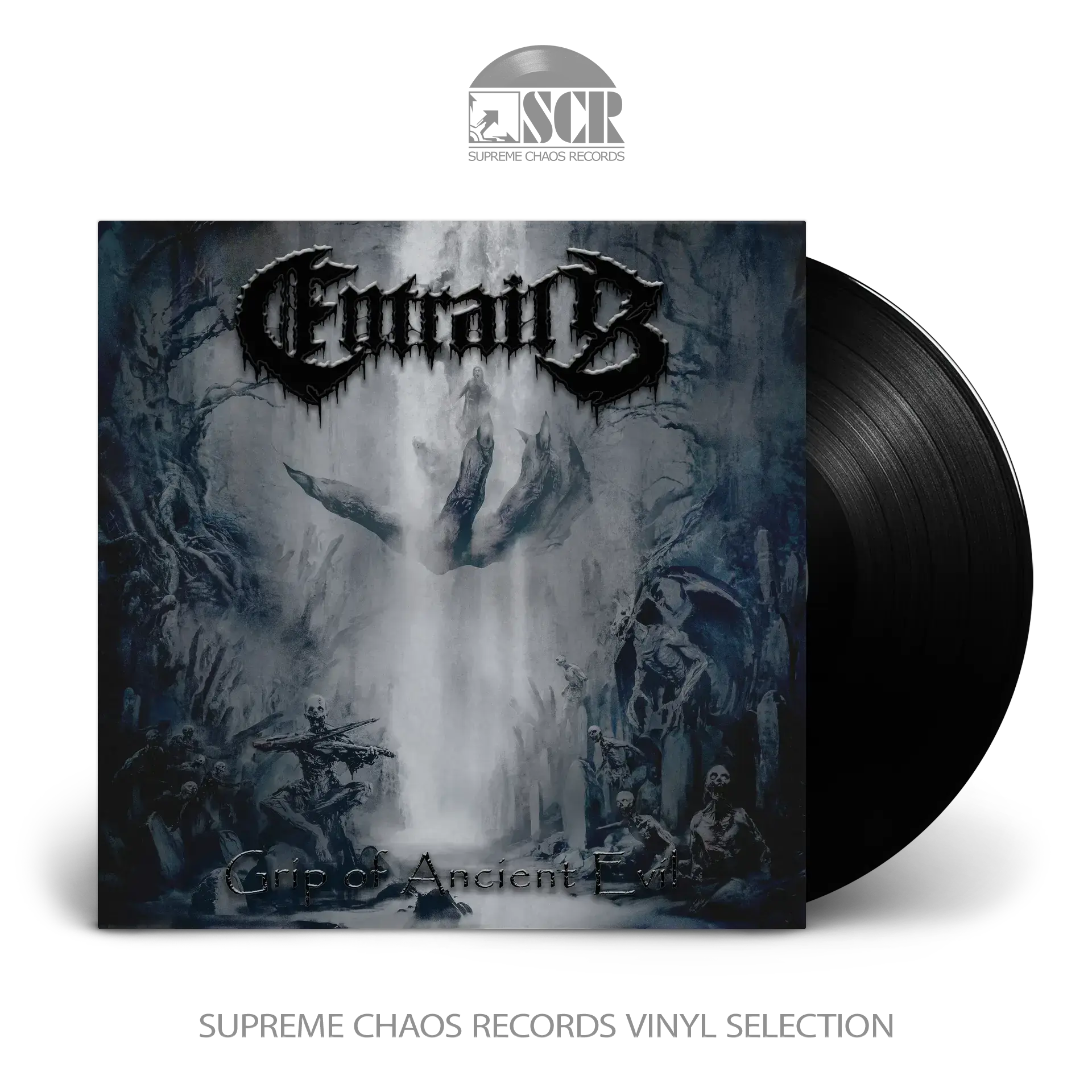 ENTRAILS · Grip Of Ancient Evil | BLACK LP ENTRAILS · Grip Of Ancient Evil | BLACK LP (Death Metal Vinyl)