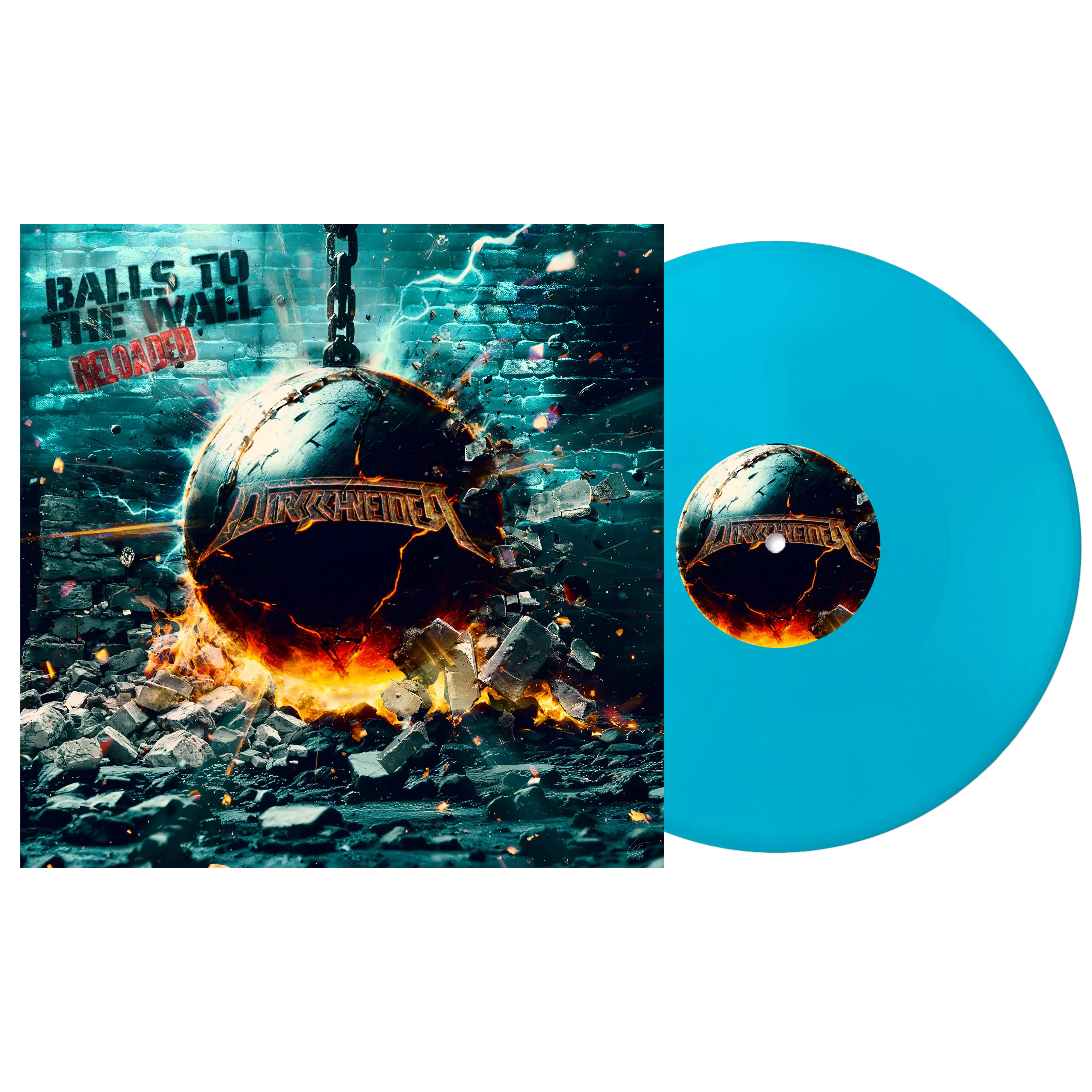 DIRKSCHNEIDER · Balls To The Wall Reloaded | BLUE VINYL (Heavy Metal Vinyl)