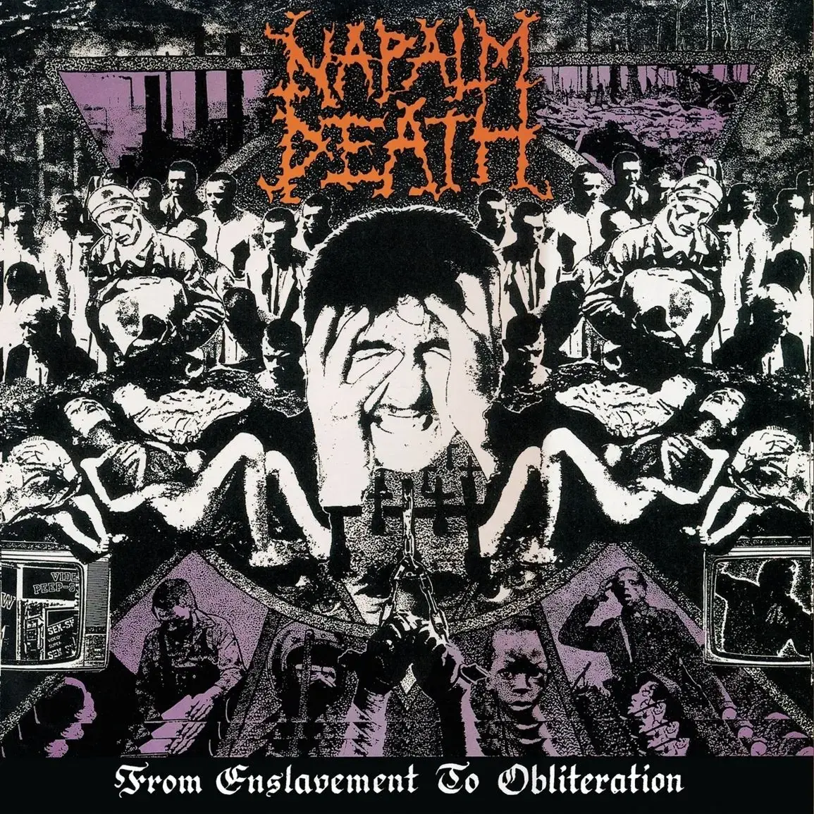 NAPALM DEATH - From Enslavement To Obliteration (FDR Remaster) · GREEN LP (Grindcore/Death Metal Vinyl) · Bild 1